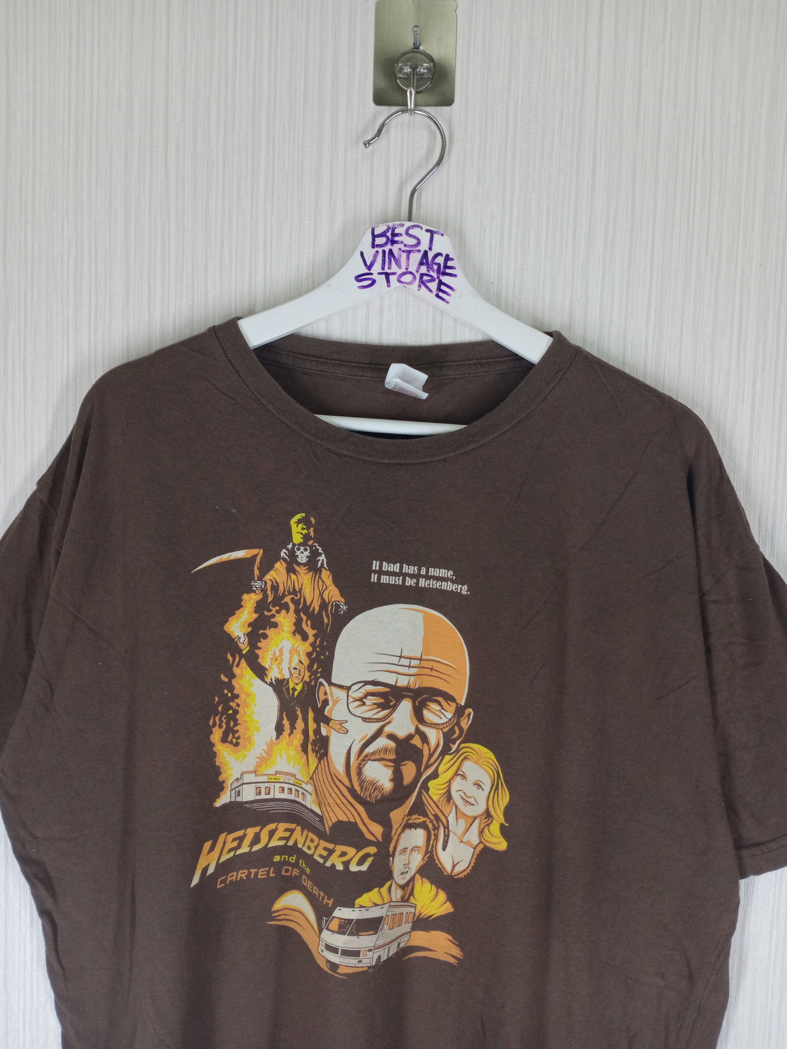 Expert Horror Vintage 00s Movie Heisenberg and the Cartel of Death Size US XL / EU 56 / 4 - 2 Thumbnail