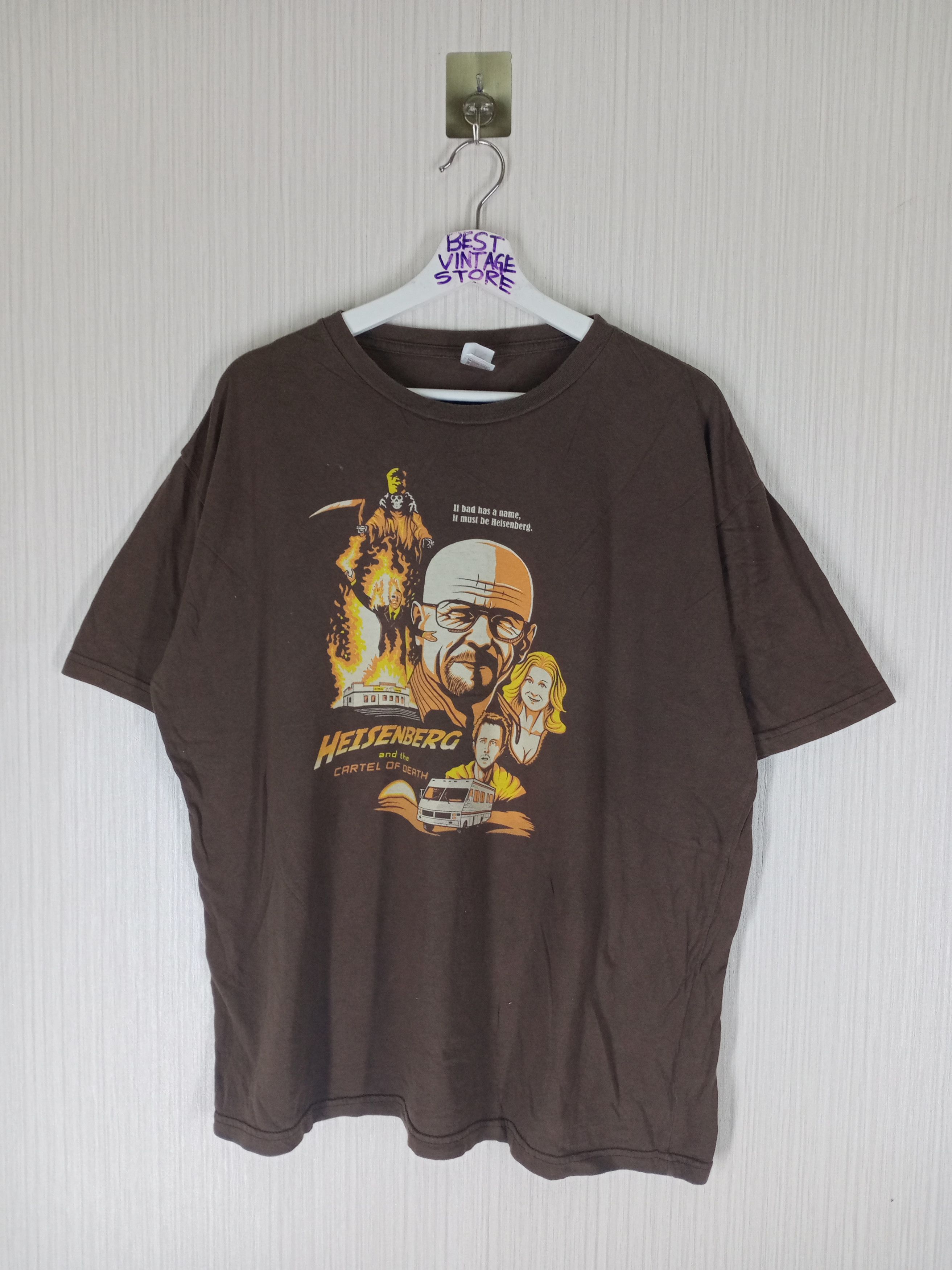 Expert Horror Vintage 00s Movie Heisenberg and the Cartel of Death Size US XL / EU 56 / 4 - 1 Thumbnail