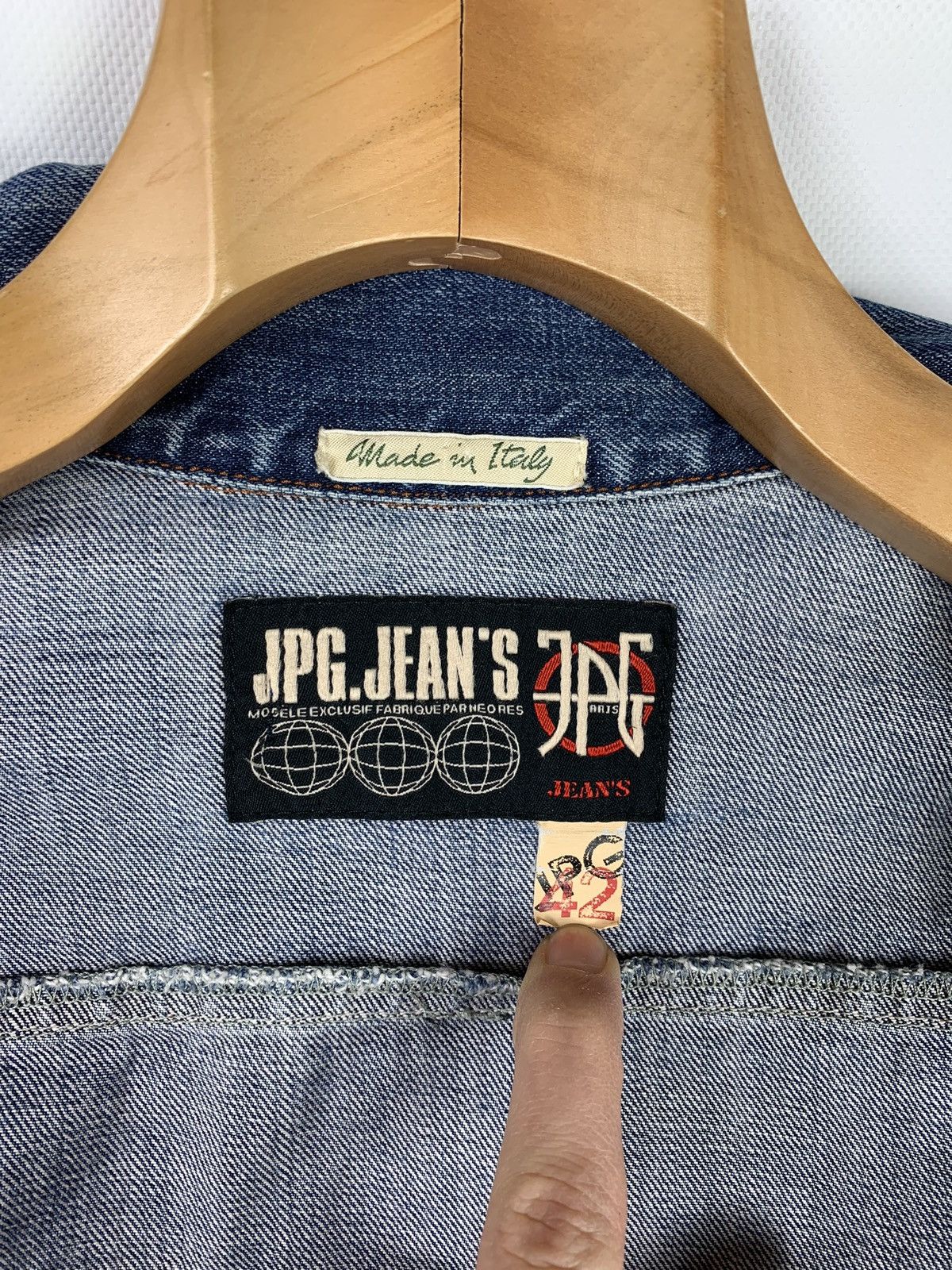 Jean Paul Gaultier VTG JPG Jean Paul Gaultier Jeans women denim trucker jacket Size M / US 6-8 / IT 42-44 - 19 Thumbnail