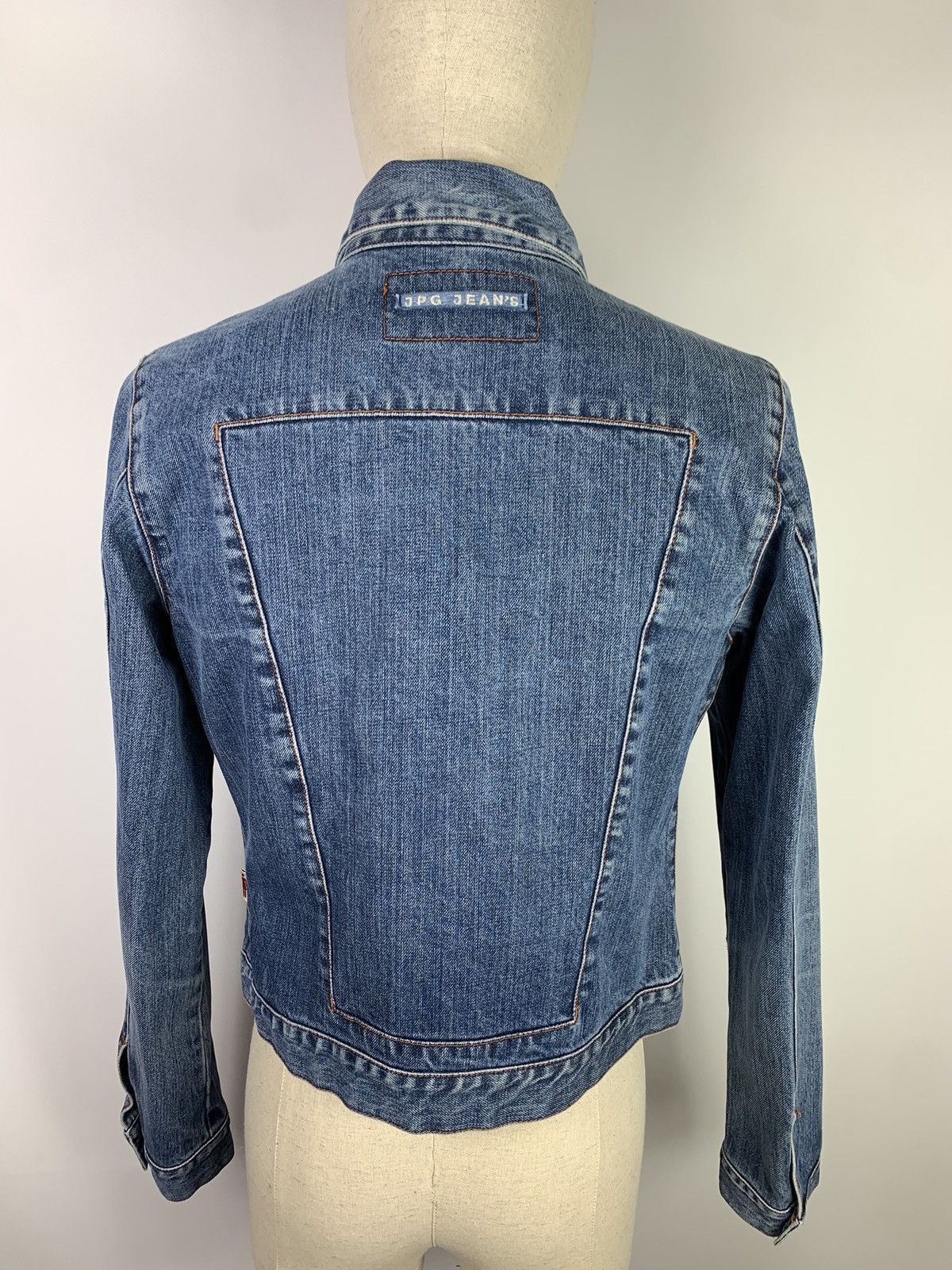 Jean Paul Gaultier VTG JPG Jean Paul Gaultier Jeans women denim trucker jacket Size M / US 6-8 / IT 42-44 - 5 Thumbnail