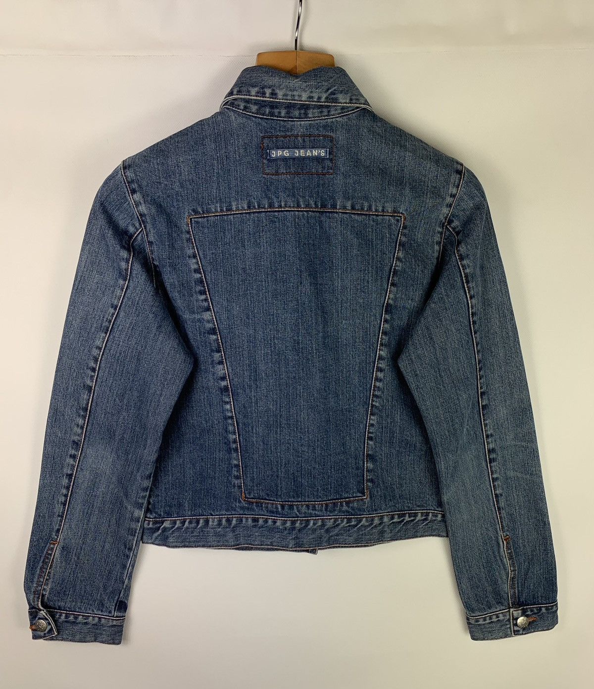 Jean Paul Gaultier VTG JPG Jean Paul Gaultier Jeans women denim trucker jacket Size M / US 6-8 / IT 42-44 - 12 Thumbnail