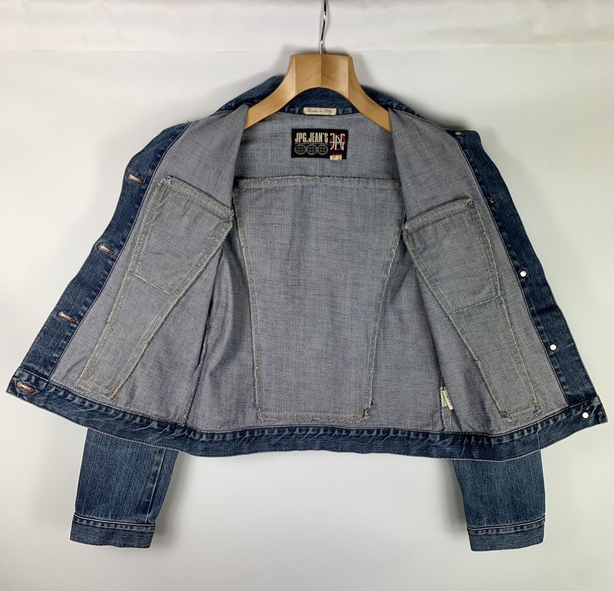 Jean Paul Gaultier VTG JPG Jean Paul Gaultier Jeans women denim trucker jacket Size M / US 6-8 / IT 42-44 - 18 Thumbnail