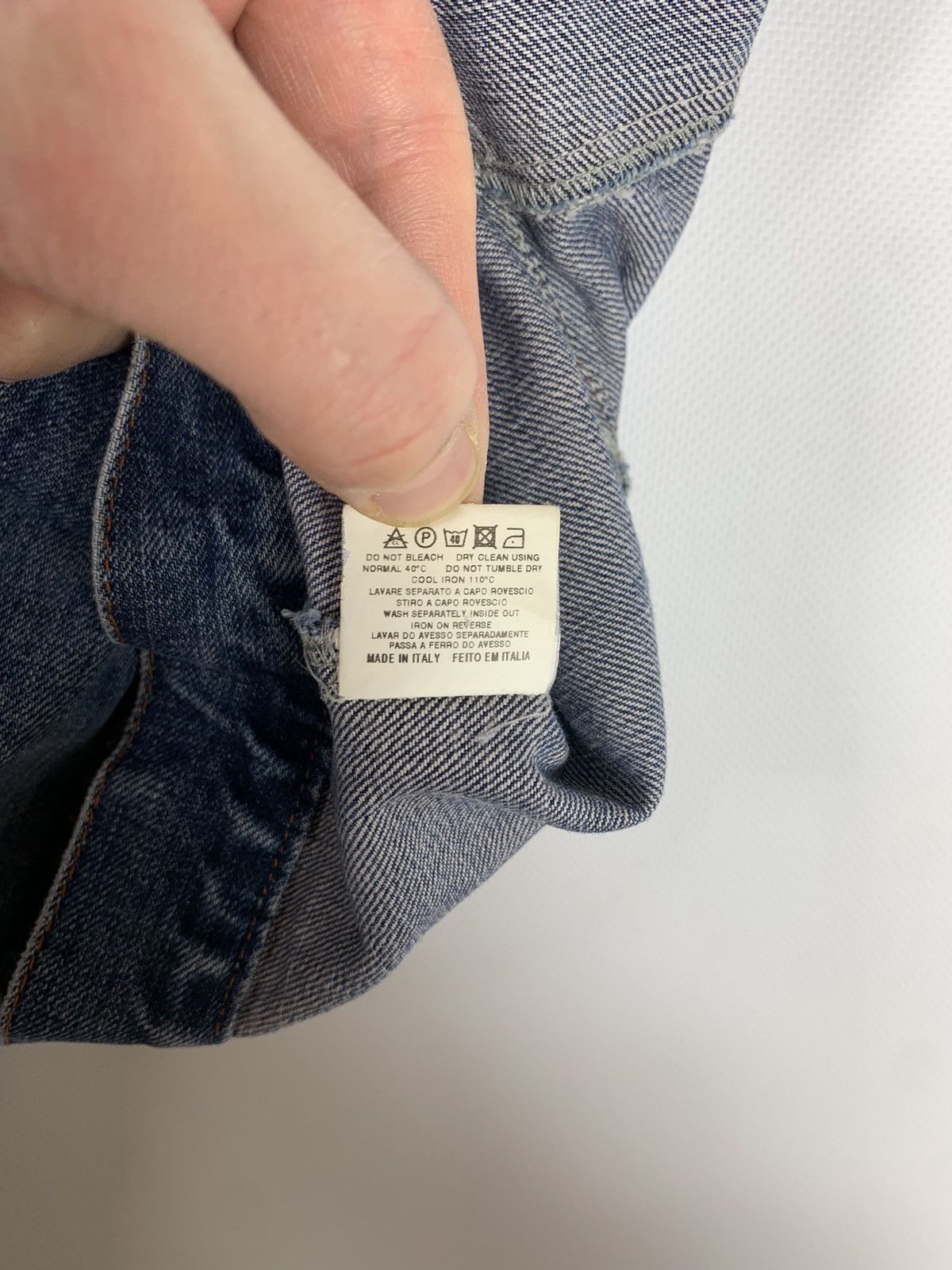 Jean Paul Gaultier VTG JPG Jean Paul Gaultier Jeans women denim trucker jacket Size M / US 6-8 / IT 42-44 - 23 Thumbnail