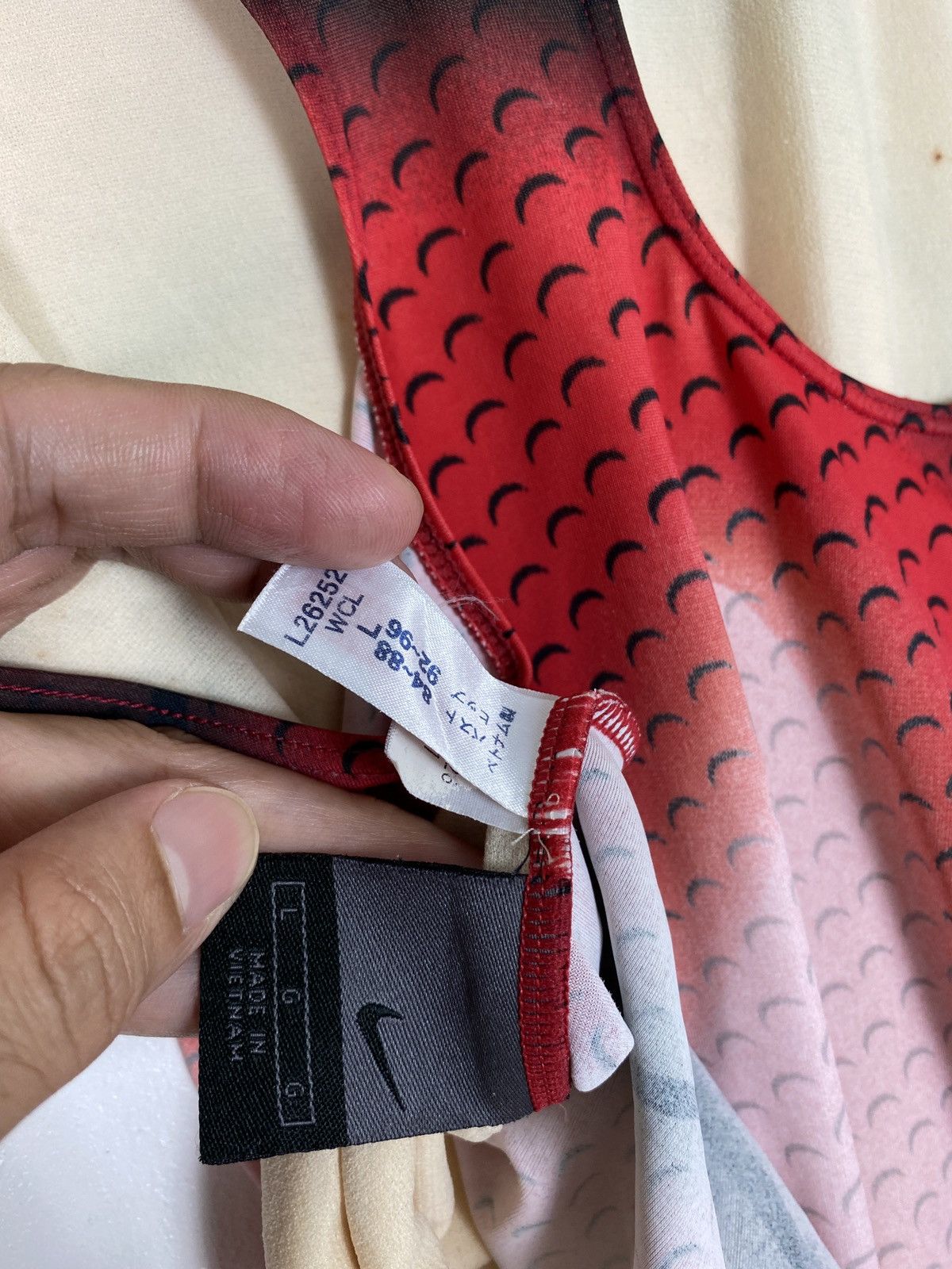 Nike Rare‼️Nike Polka Dot Red Swimsuit Large Size (For Women) Size ONE SIZE - 3 Thumbnail