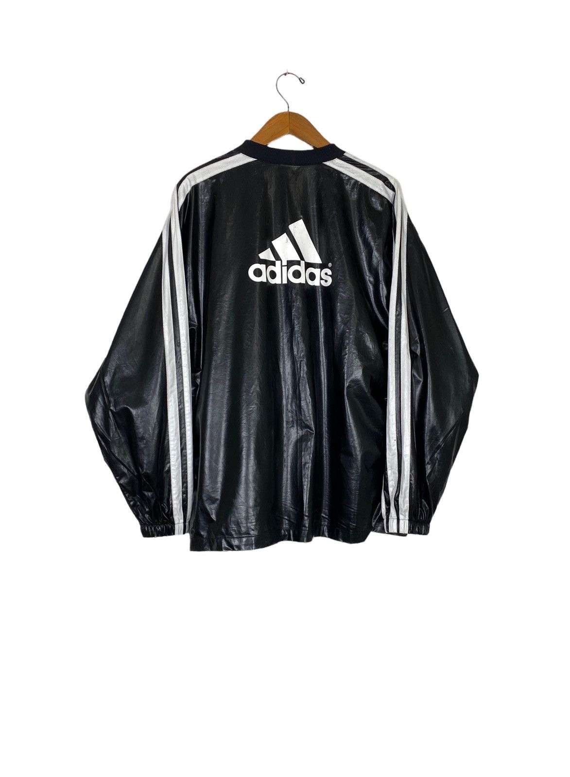 Adidas Rare‼️ Adidas Big Logo Track Jacket Large Size Size US L / EU 52-54 / 3 - 1 Thumbnail