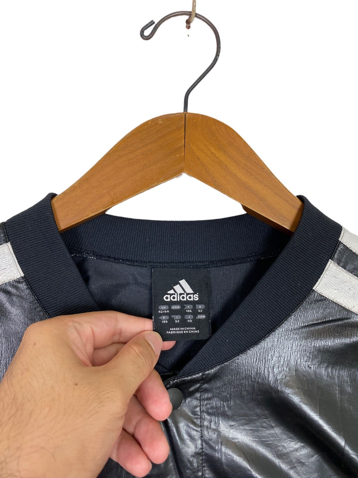 Adidas Rare‼️ Adidas Big Logo Track Jacket Large Size Size US L / EU 52-54 / 3 - 4 Thumbnail