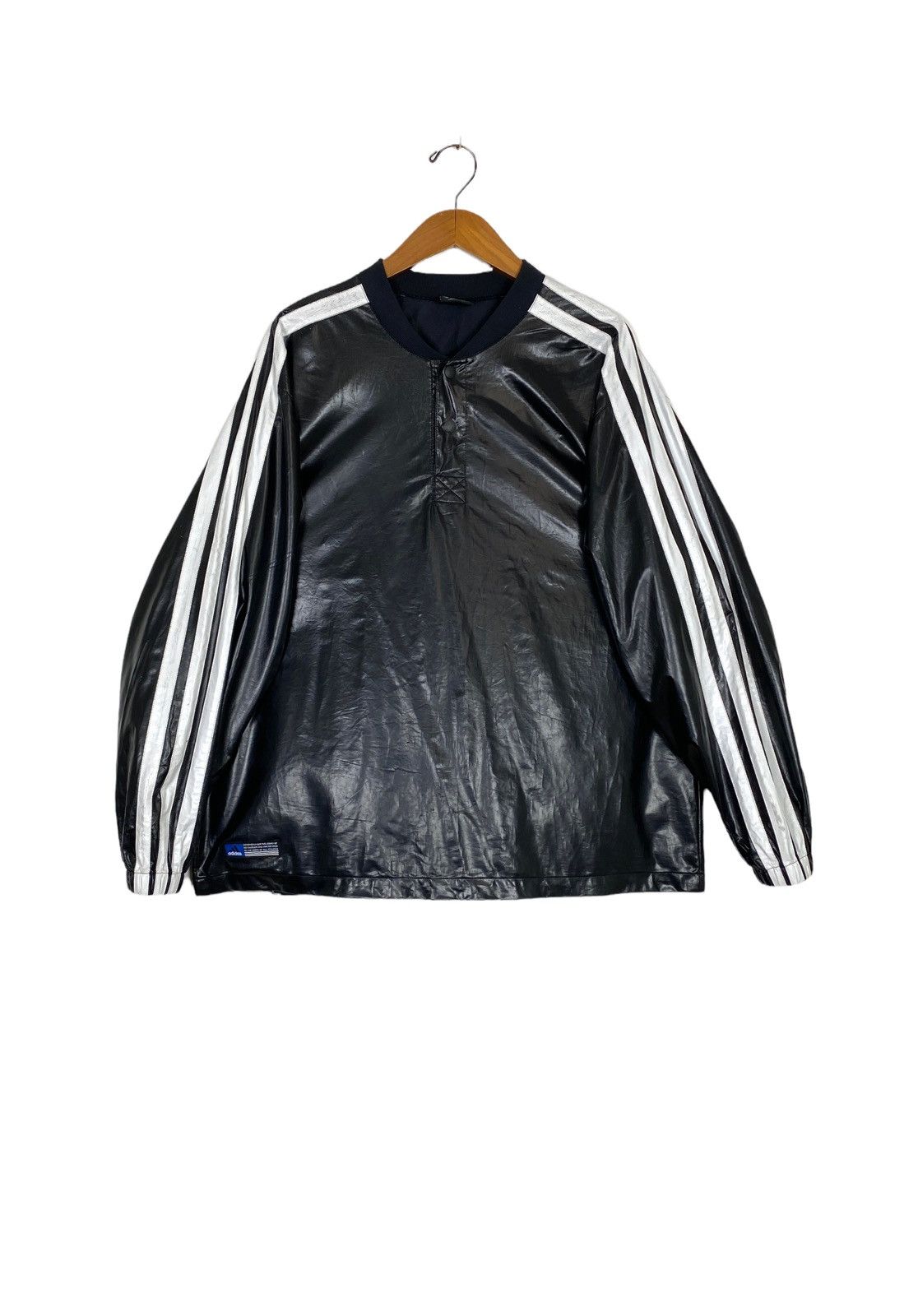 Adidas Rare‼️ Adidas Big Logo Track Jacket Large Size Size US L / EU 52-54 / 3 - 3 Thumbnail