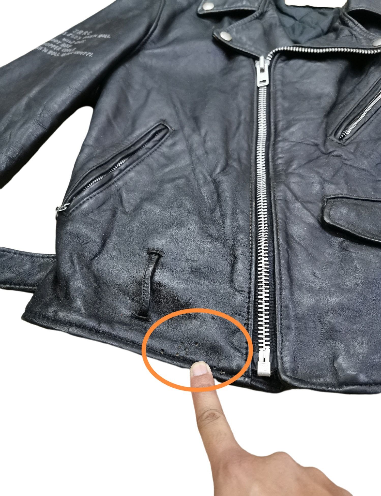 Schott Schott Perfecto 50's & 60's Rock'n Roll Leather Jacket Size US S / EU 44-46 / 1 - 19 Thumbnail