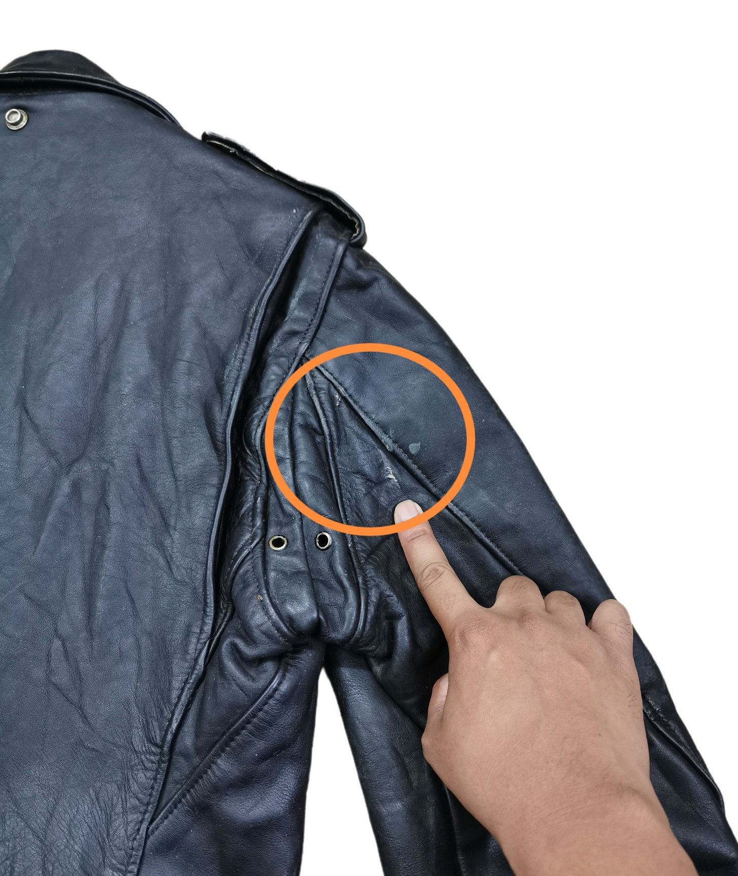 Schott Schott Perfecto 50's & 60's Rock'n Roll Leather Jacket Size US S / EU 44-46 / 1 - 21 Thumbnail