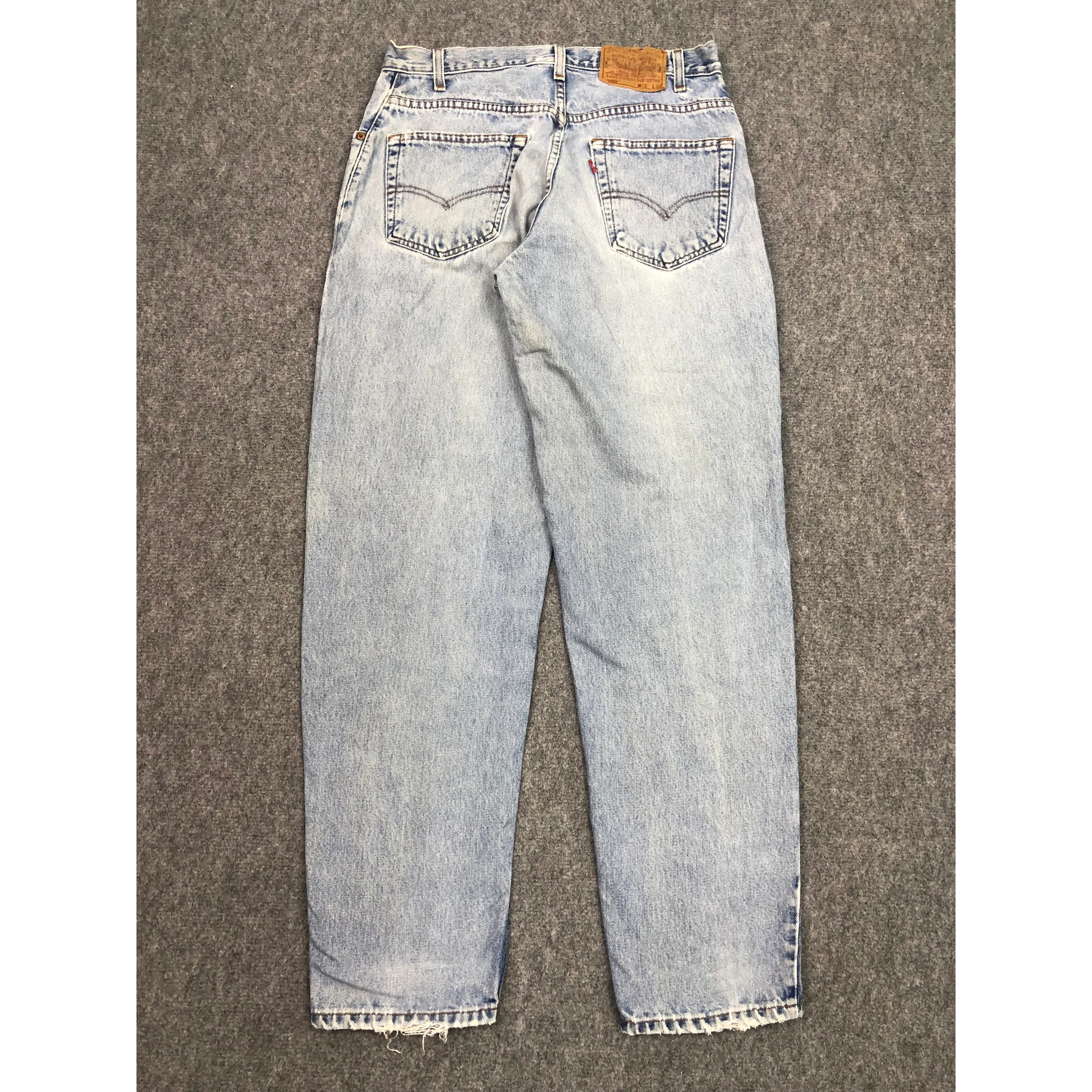 Levi's × Vintage Vintage 90s Levis 560 Jeans Lightwash DP0472 Size US 33 - 2 Thumbnail