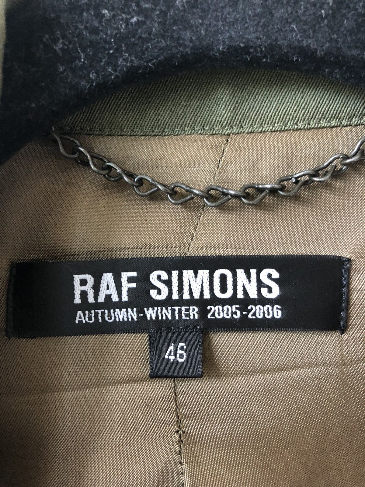 Raf Simons Raf Simons FW05 Blazer Olive Size US S / EU 44-46 / 1 - 4 Thumbnail