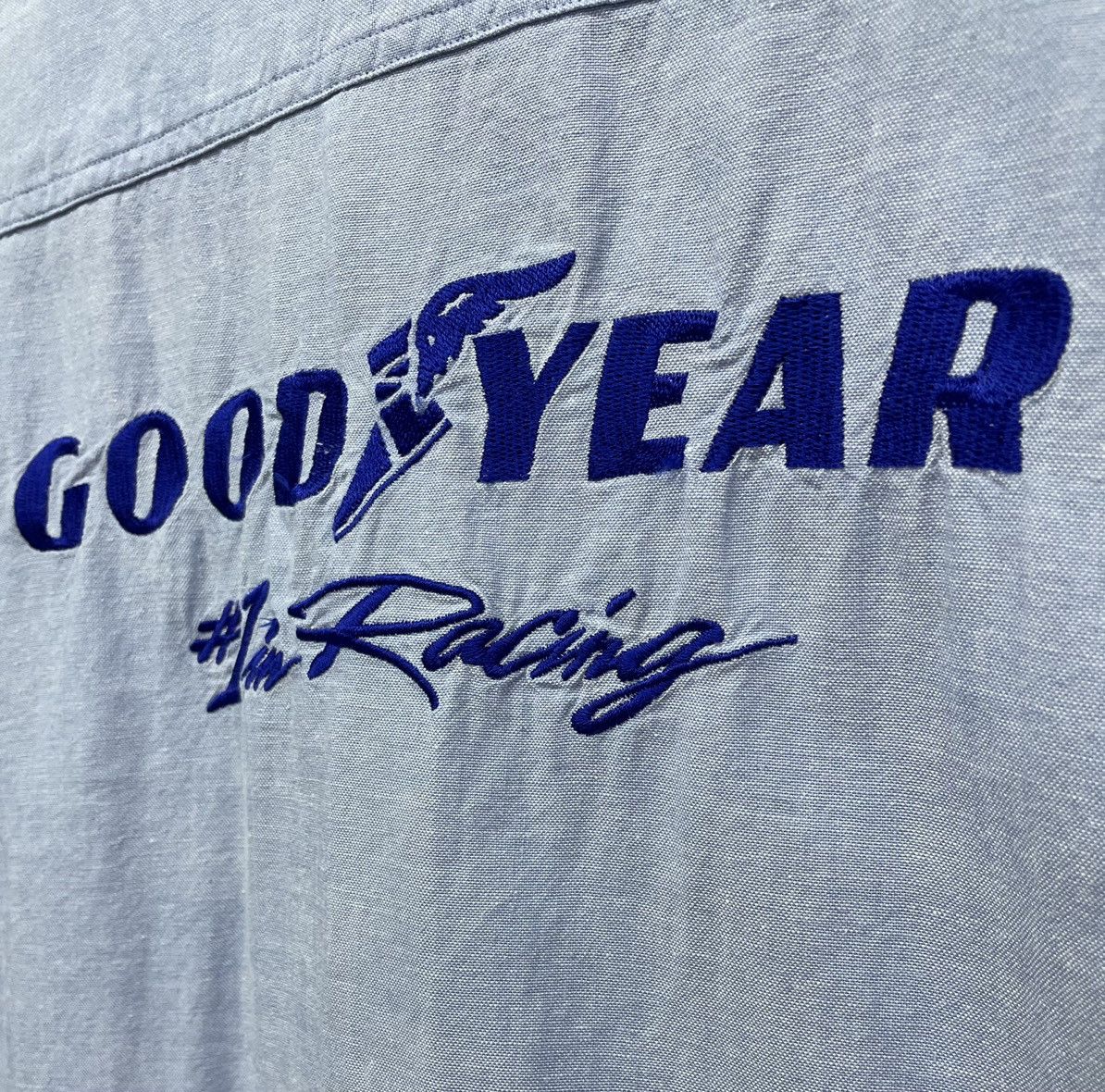 Wrangler RARE! 90’s GOOD YEAR #1 in Racing Team Wrangler Shirt Size US M / EU 48-50 / 2 - 2 Thumbnail