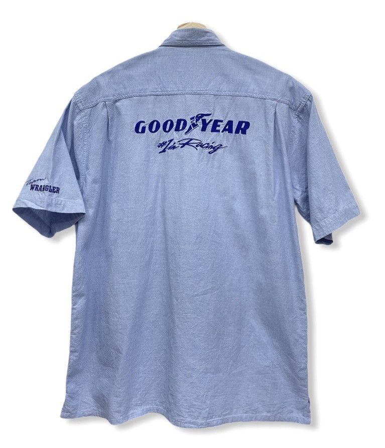 Wrangler RARE! 90’s GOOD YEAR #1 in Racing Team Wrangler Shirt Size US M / EU 48-50 / 2 - 1 Thumbnail