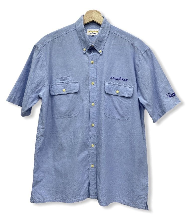 Wrangler RARE! 90’s GOOD YEAR #1 in Racing Team Wrangler Shirt Size US M / EU 48-50 / 2 - 4 Thumbnail
