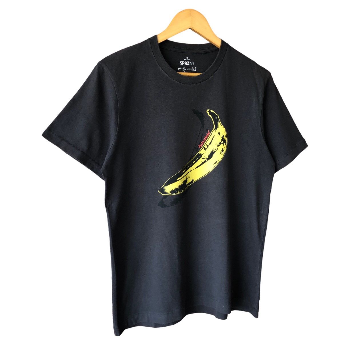 Andy Warhol × Uniqlo Andy Warhol Banana Pop Art Uniqlo Big Logo Tee Shirt M Size US M / EU 48-50 / 2 - 7 Thumbnail