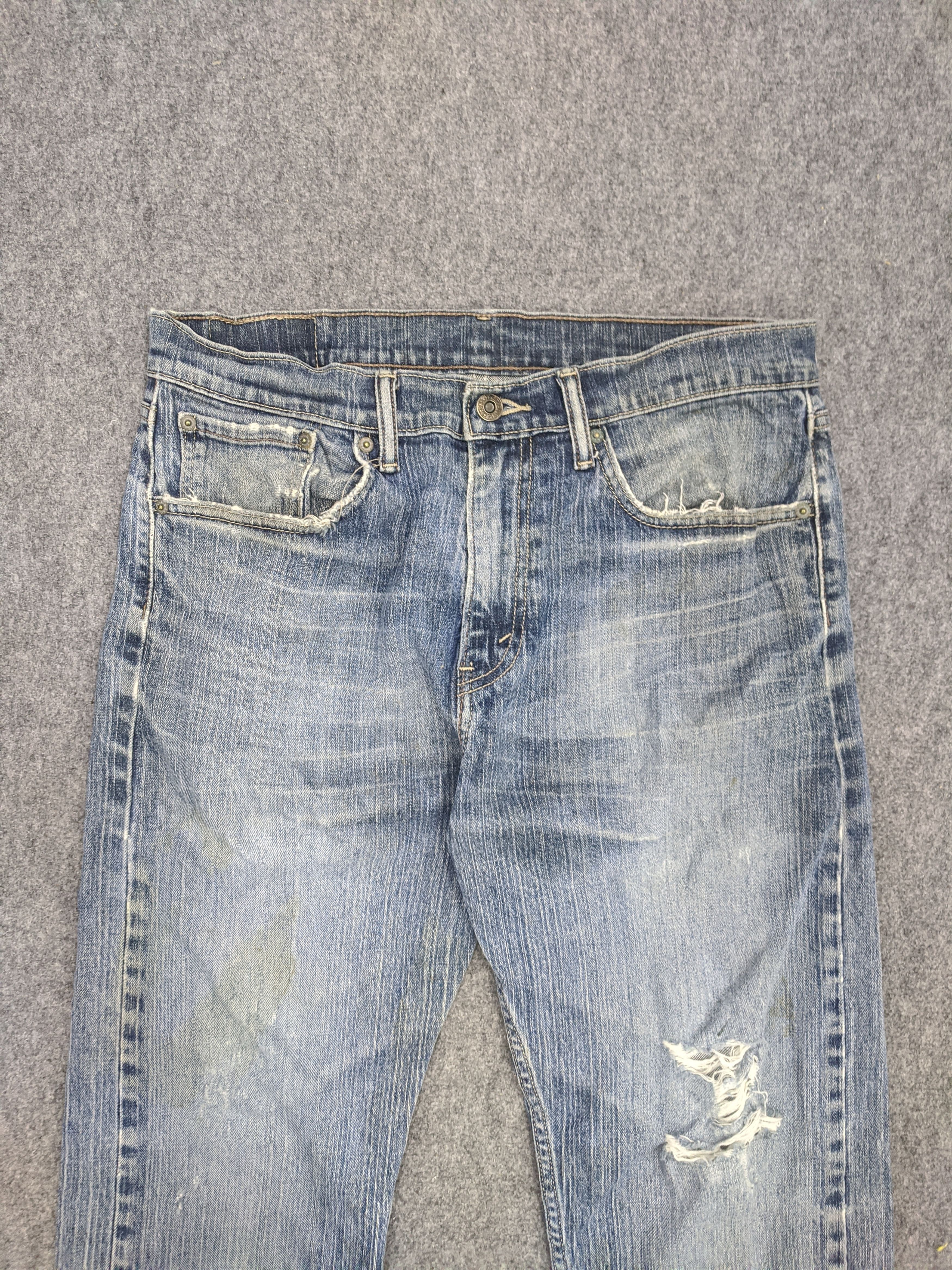 Levi's × Vintage Vintage Levis 505 Light Wash Jeans DP0689 Size US 33 - 2 Thumbnail