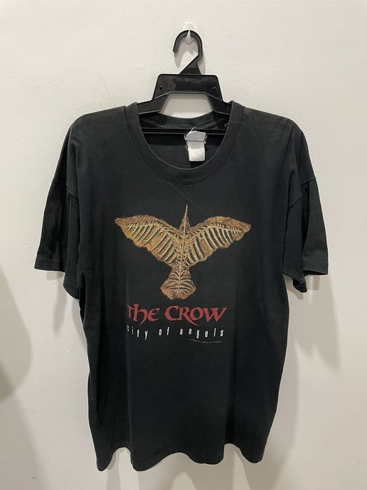 Vintage Vintage 90's The Crow City Of Angles Brando Lee Tee | Grailed