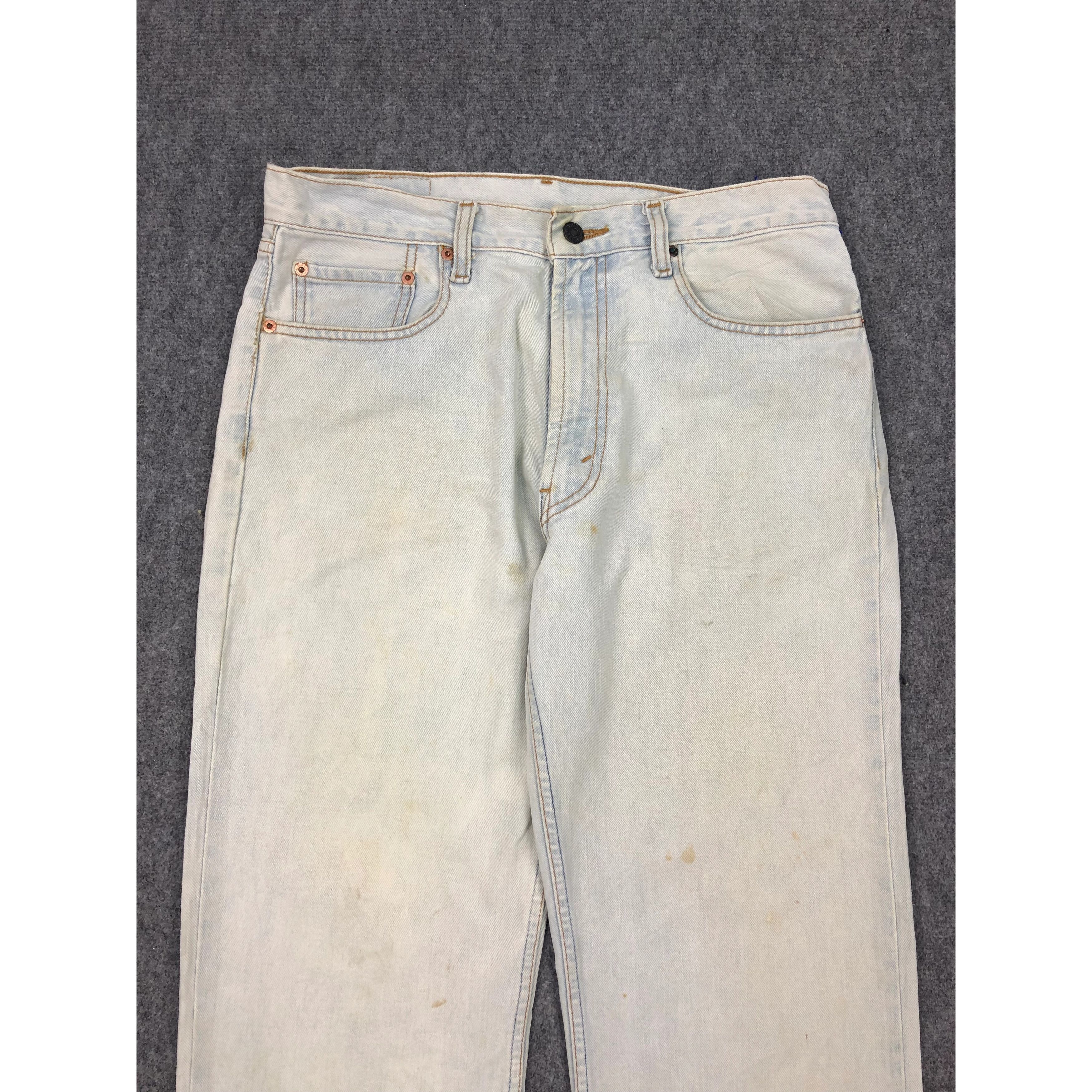 Levi's Vintage levis 511 Blue Lightwash Jeans DP0225 Size US 33 - 3 Thumbnail