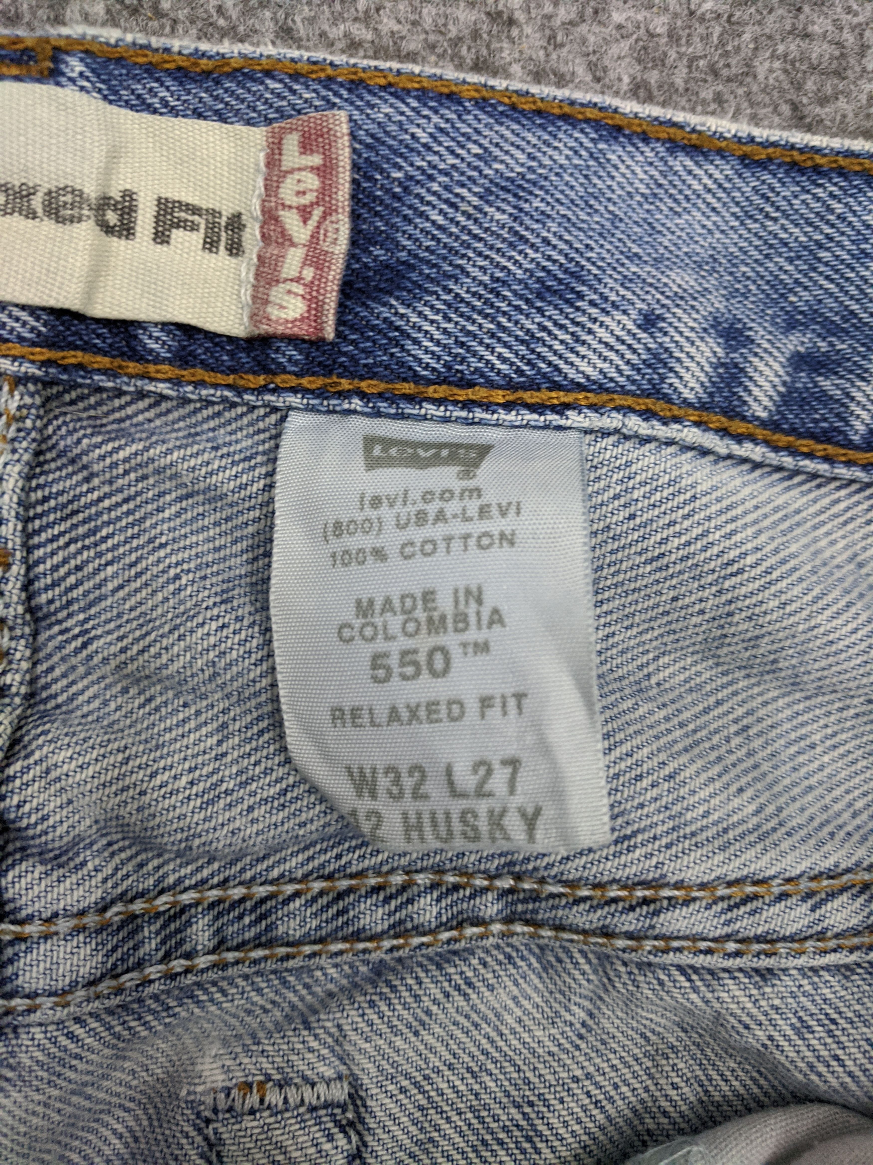 Levi's × Vintage Vintage Levis 550 Jeans DP0780 Size US 33 - 7 Thumbnail
