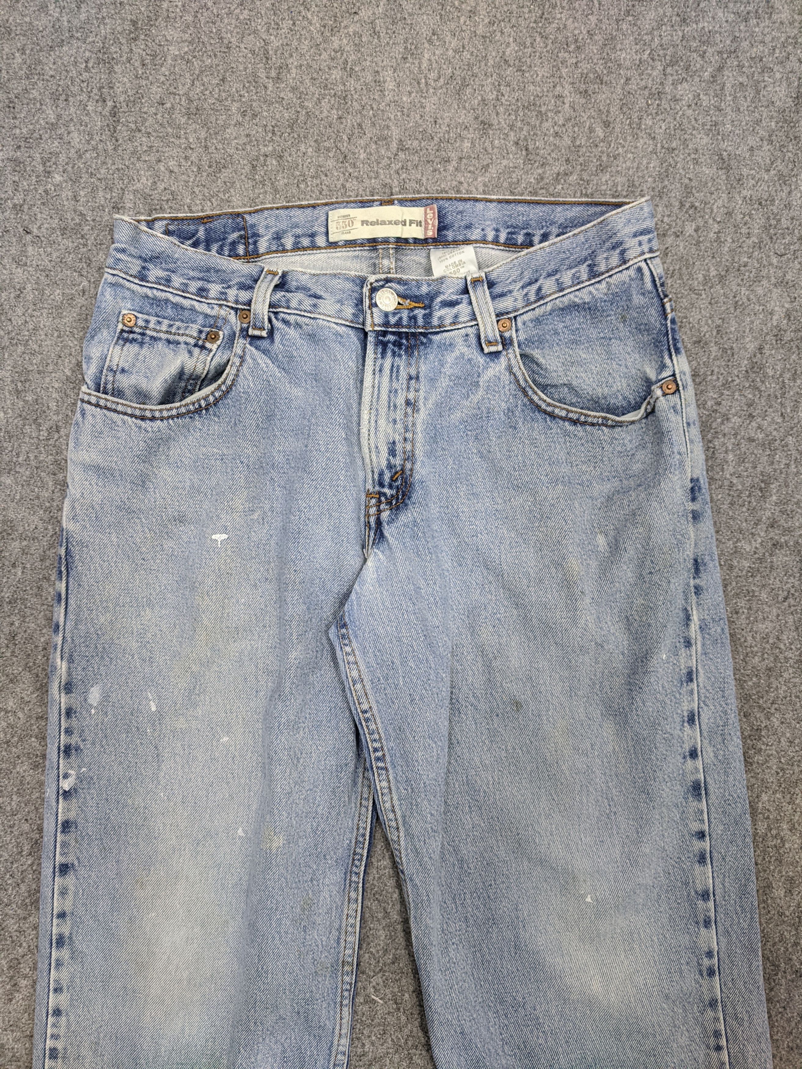 Levi's × Vintage Vintage Levis 550 Jeans DP0780 Size US 33 - 2 Thumbnail