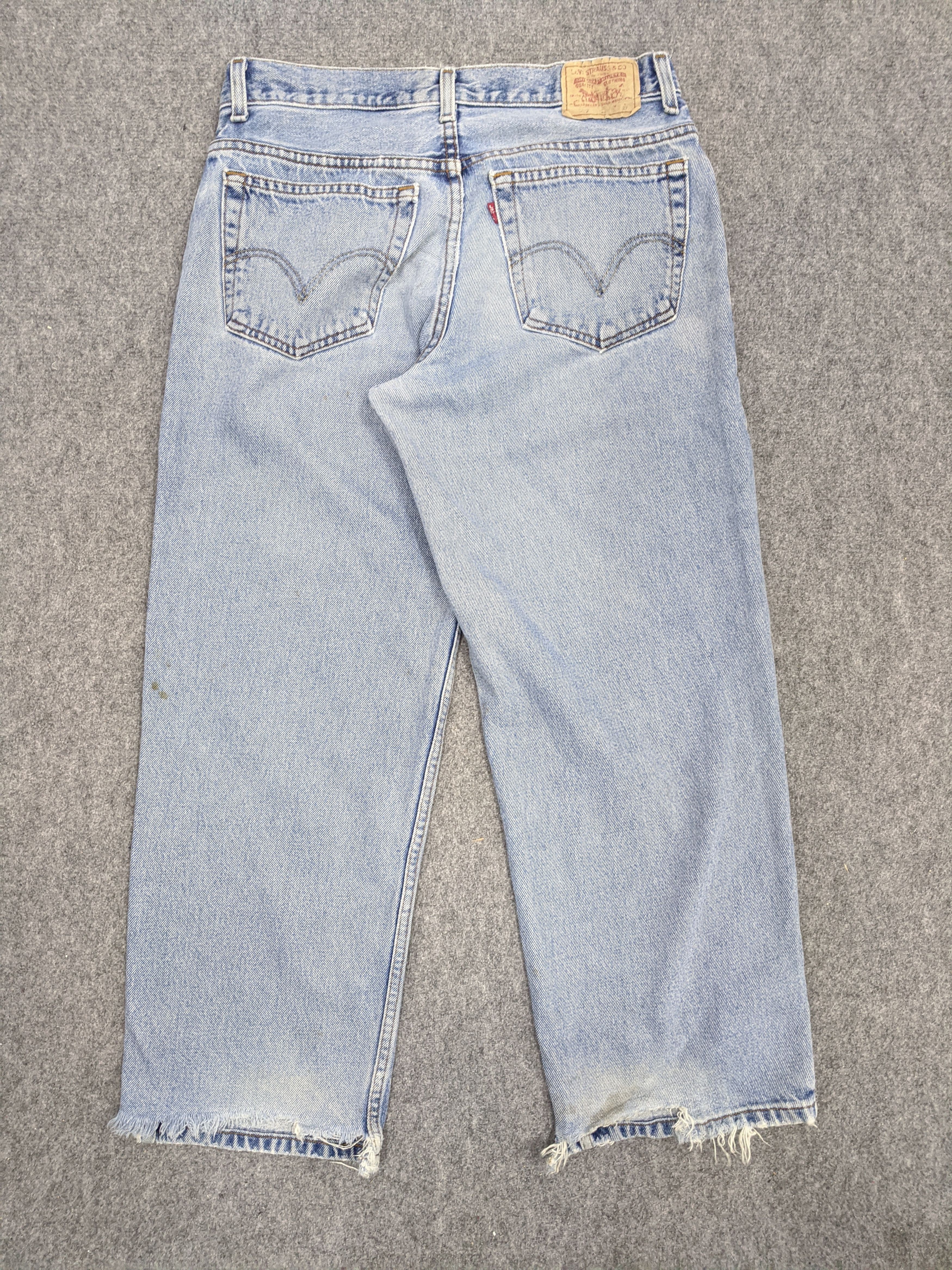 Levi's × Vintage Vintage Levis 550 Jeans DP0780 Size US 33 - 3 Thumbnail