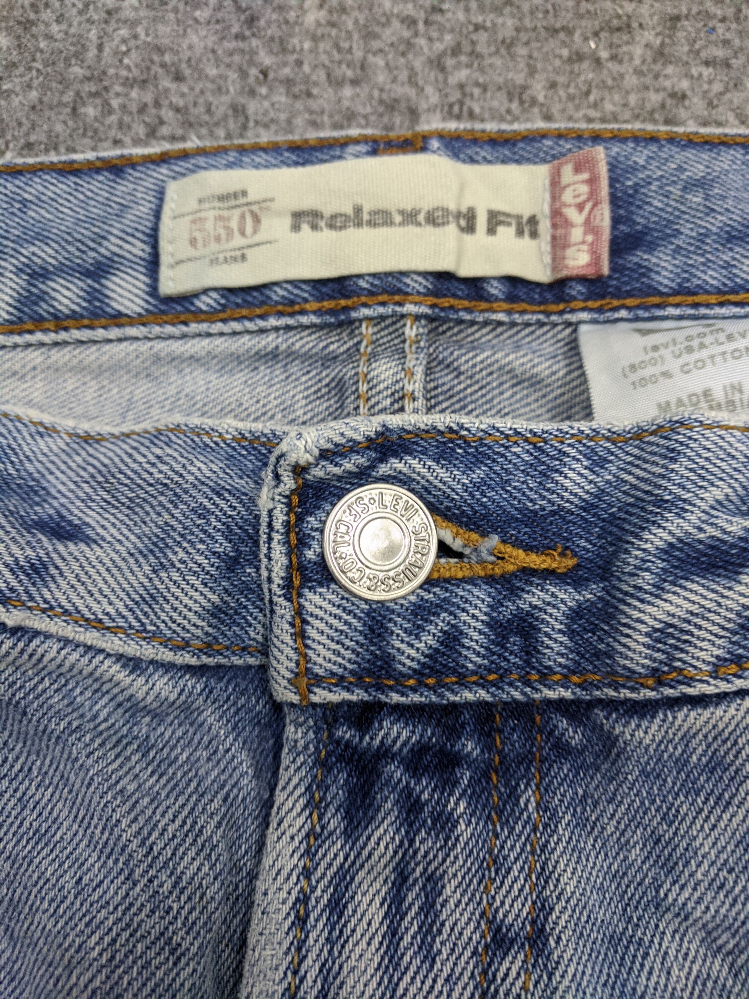 Levi's × Vintage Vintage Levis 550 Jeans DP0780 Size US 33 - 6 Thumbnail