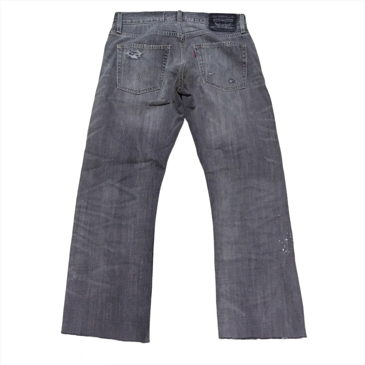 Levi's Vintage Levis Distressed Denim Pants Paint Splatter Size US 31 - 2 Thumbnail