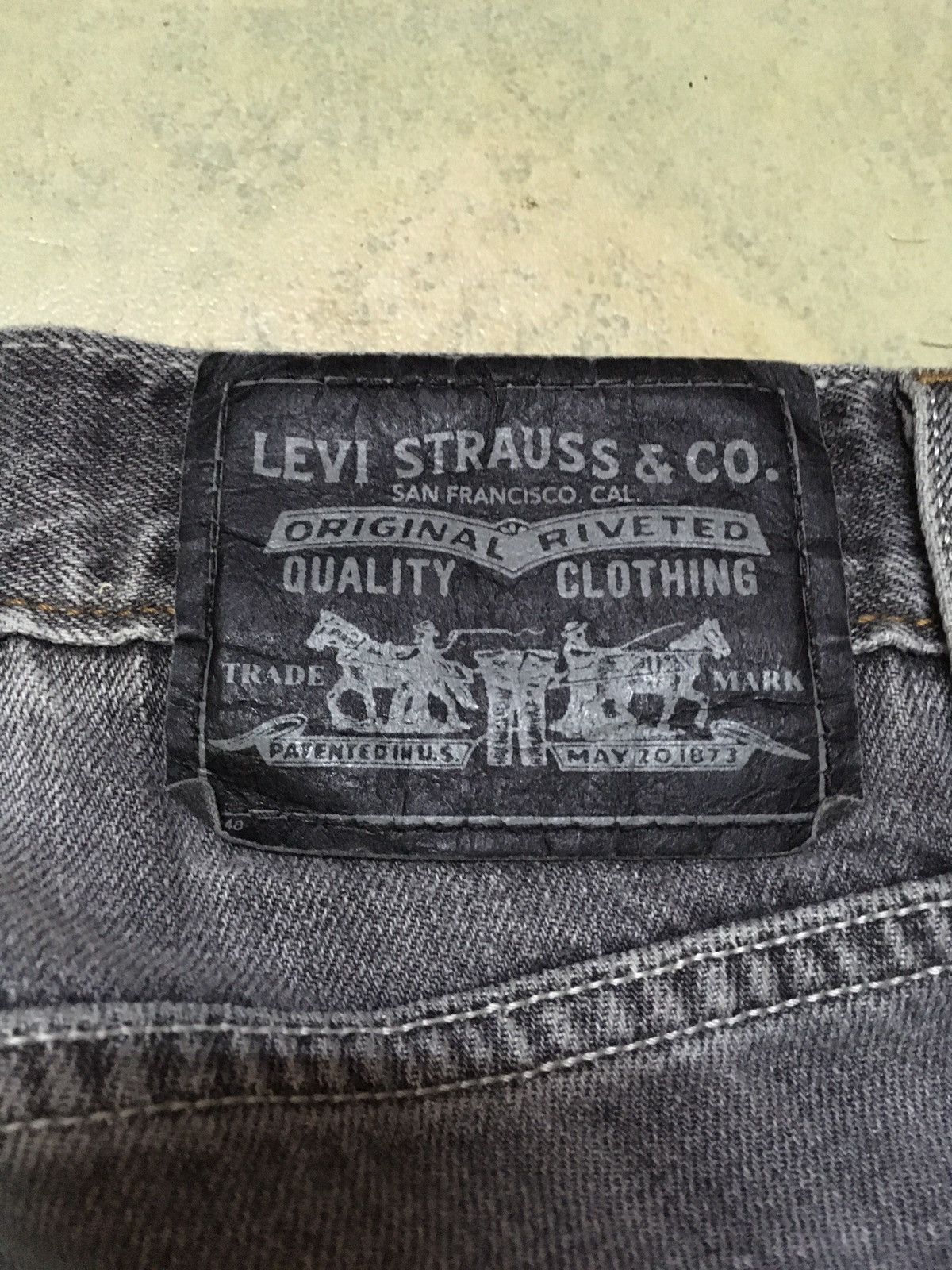 Levi's Vintage Levis Distressed Denim Pants Paint Splatter Size US 31 - 7 Thumbnail