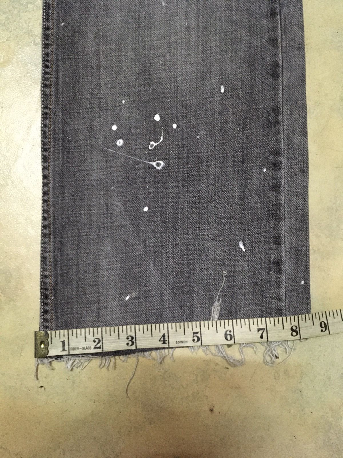 Levi's Vintage Levis Distressed Denim Pants Paint Splatter Size US 31 - 16 Thumbnail