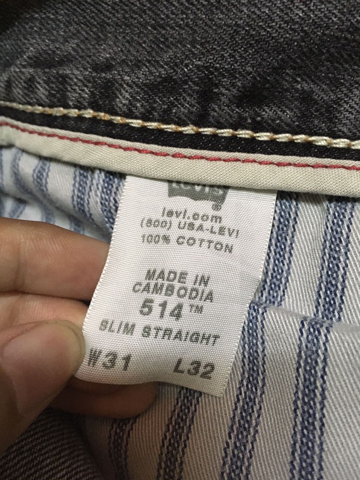 Levi's Vintage Levis Distressed Denim Pants Paint Splatter Size US 31 - 10 Thumbnail