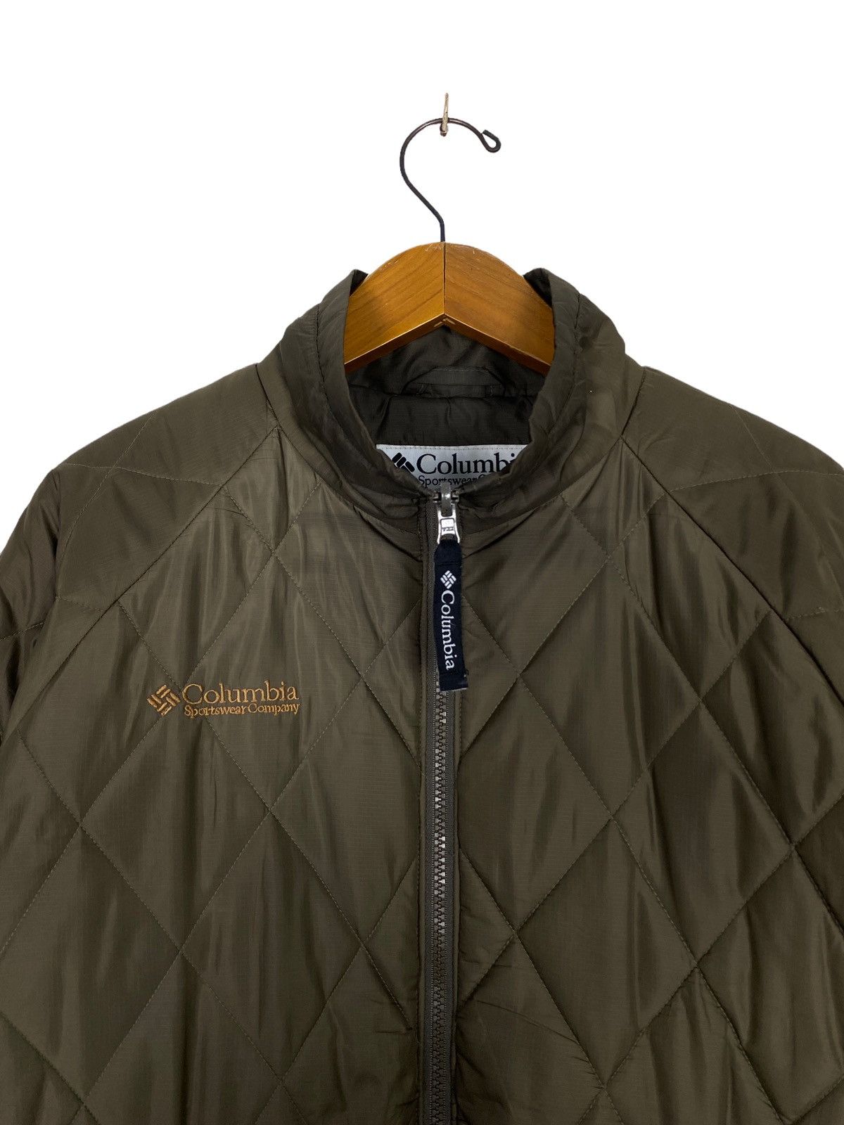Columbia Rare‼️ Columbia Quilted Jacket Spellout Large Size Size US L / EU 52-54 / 3 - 3 Thumbnail