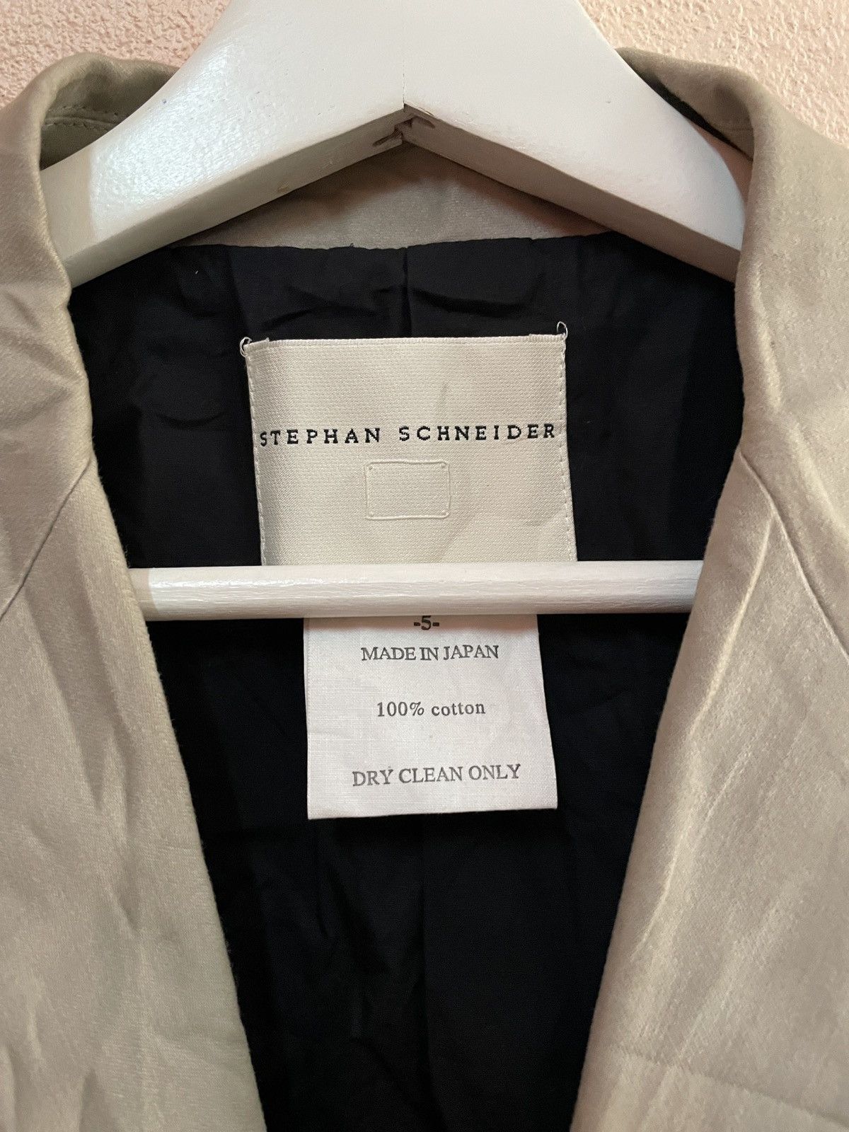 Designer × Stephan Schneider Stephan Schneider Antwerp Designer Blazer Menswear casual M Size US L / EU 52-54 / 3 - 6 Thumbnail