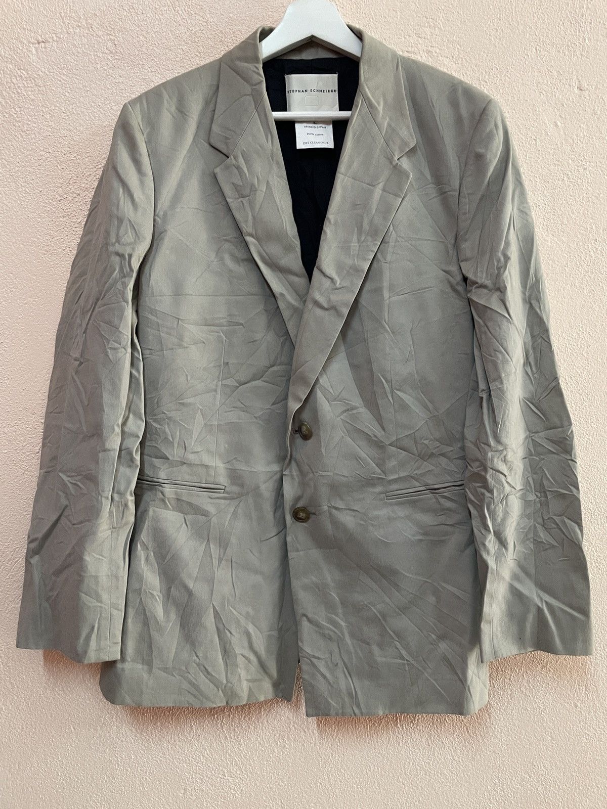 Designer × Stephan Schneider Stephan Schneider Antwerp Designer Blazer Menswear casual M Size US L / EU 52-54 / 3 - 3 Thumbnail