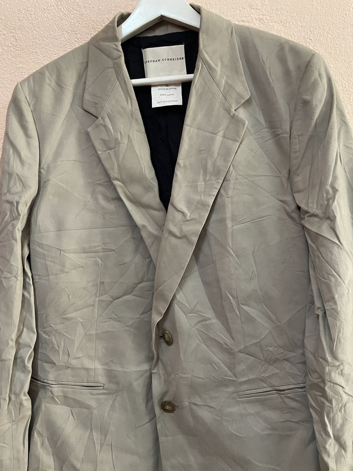 Designer × Stephan Schneider Stephan Schneider Antwerp Designer Blazer Menswear casual M Size US L / EU 52-54 / 3 - 5 Thumbnail