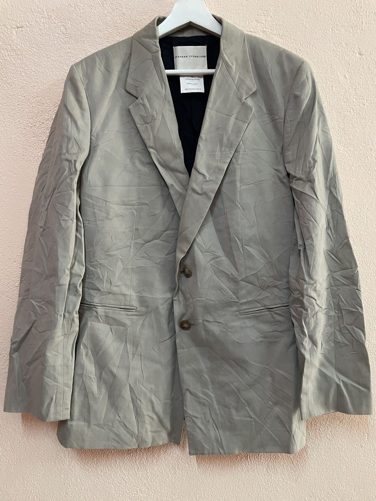 Designer × Stephan Schneider Stephan Schneider Antwerp Designer Blazer Menswear casual M Size US L / EU 52-54 / 3 - 1 Thumbnail