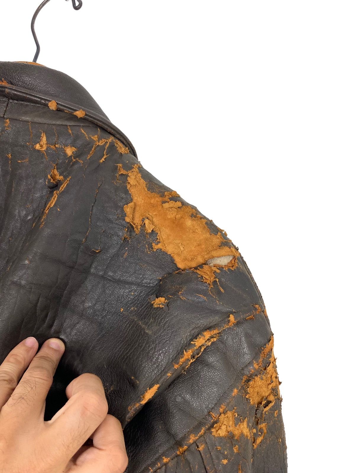 Avirex Vtg 80’s DISTRESSED Avirex Type G-1 Leather Flight Jacket Size US XS / EU 42 / 0 - 19 Thumbnail