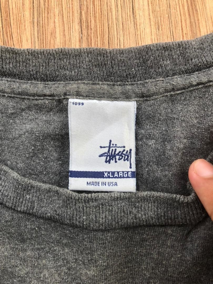Stussy × Vintage vintage tee stussy usa C17 Size US XL / EU 56 / 4 - 4 Thumbnail