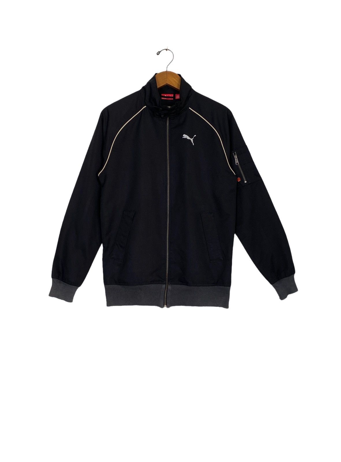 Puma Rare‼️Puma Track Top Jacket Embroidery Small Logo Small Size Size US S / EU 44-46 / 1 - 1 Thumbnail