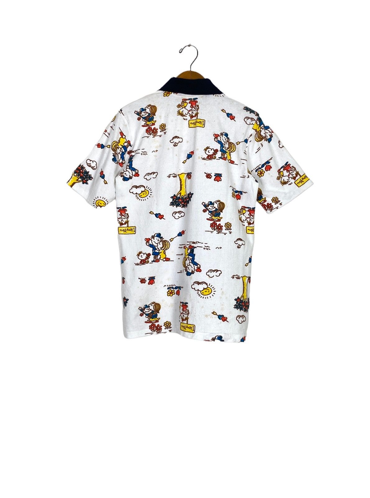 Japanese Brand Rare‼️ Vintage Sunfield Polos Full Print Made in Japan Size US M / EU 48-50 / 2 - 3 Thumbnail
