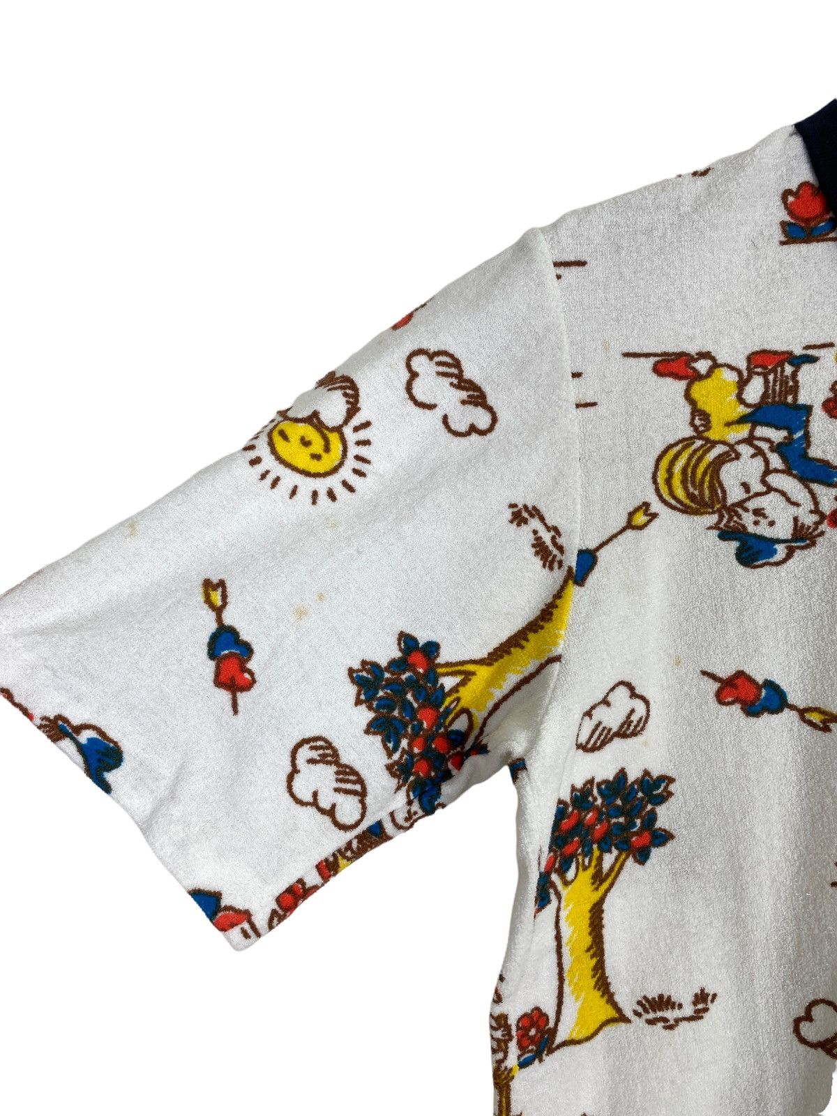 Japanese Brand Rare‼️ Vintage Sunfield Polos Full Print Made in Japan Size US M / EU 48-50 / 2 - 9 Thumbnail