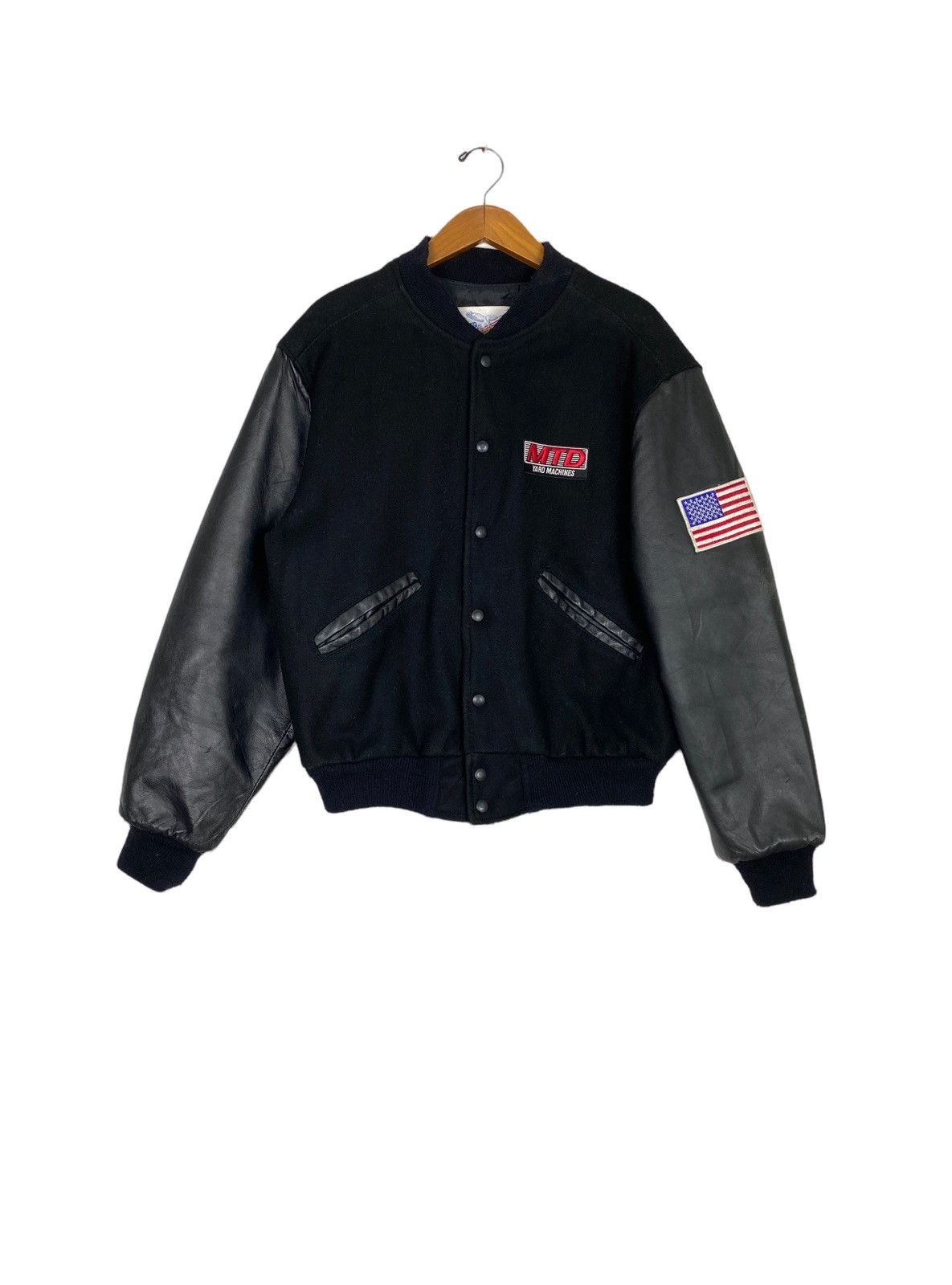 Vintage Rare‼️ Vintage MTD Yard Machines Wool Varsity Bomber Jacket Size US S / EU 44-46 / 1 - 3 Thumbnail