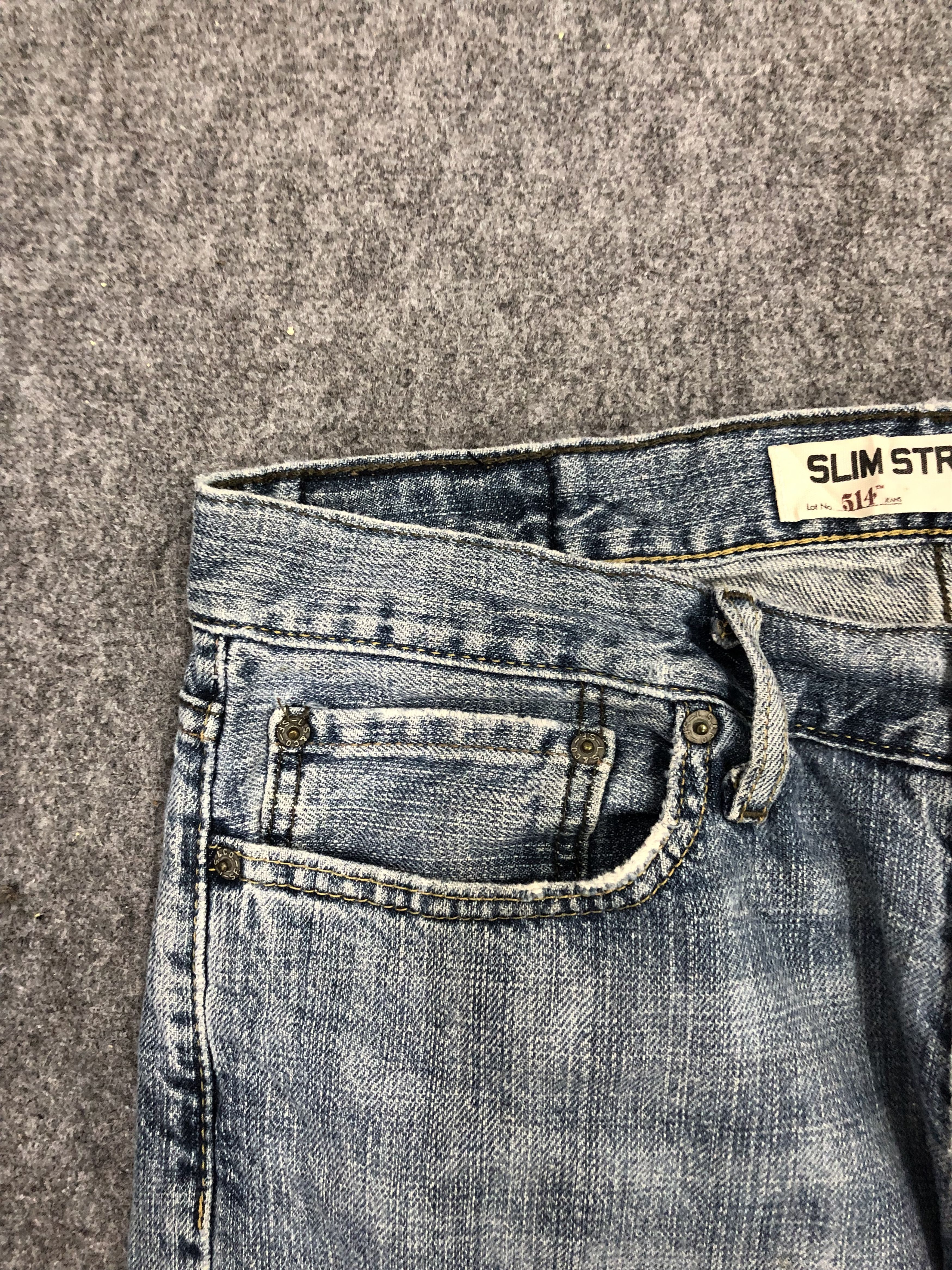 Levi's Vintage Levis 514 Denim DP1130 Size US 33 - 8 Thumbnail