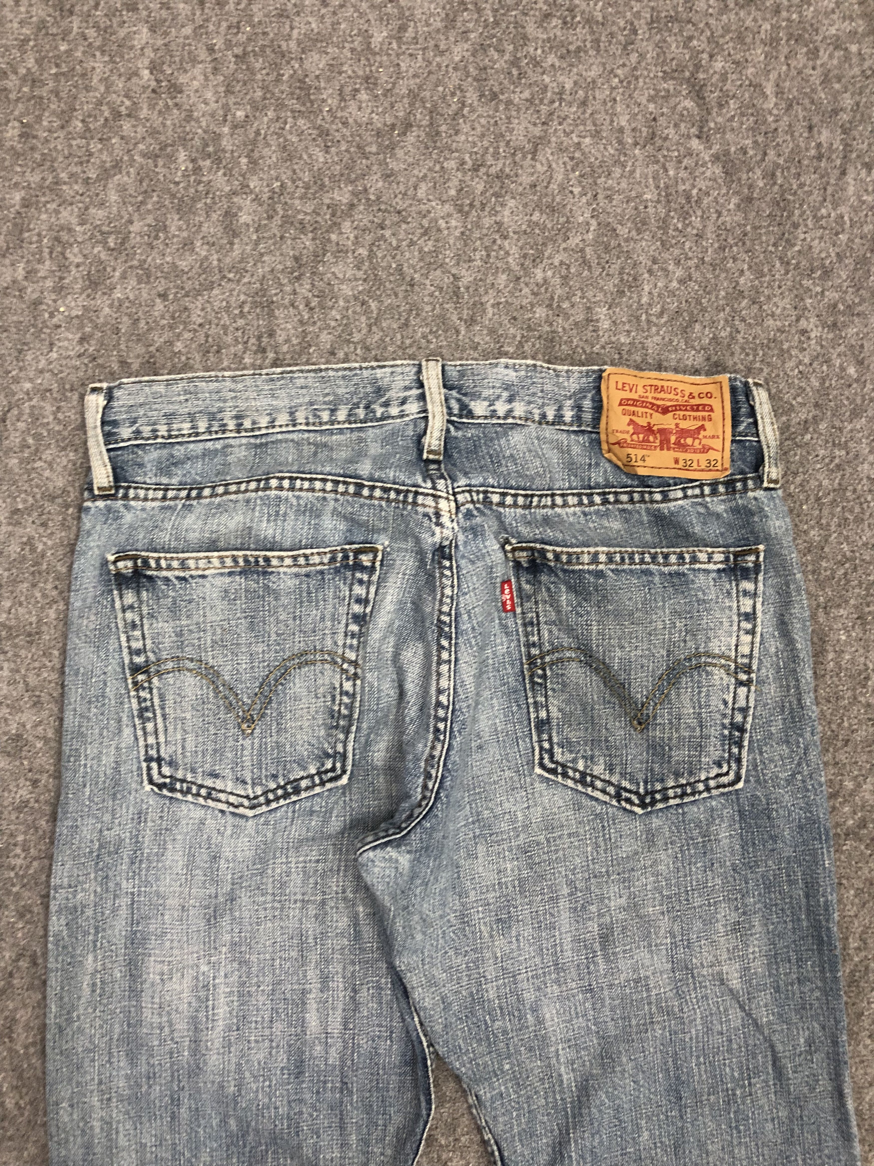 Levi's Vintage Levis 514 Denim DP1130 Size US 33 - 4 Thumbnail