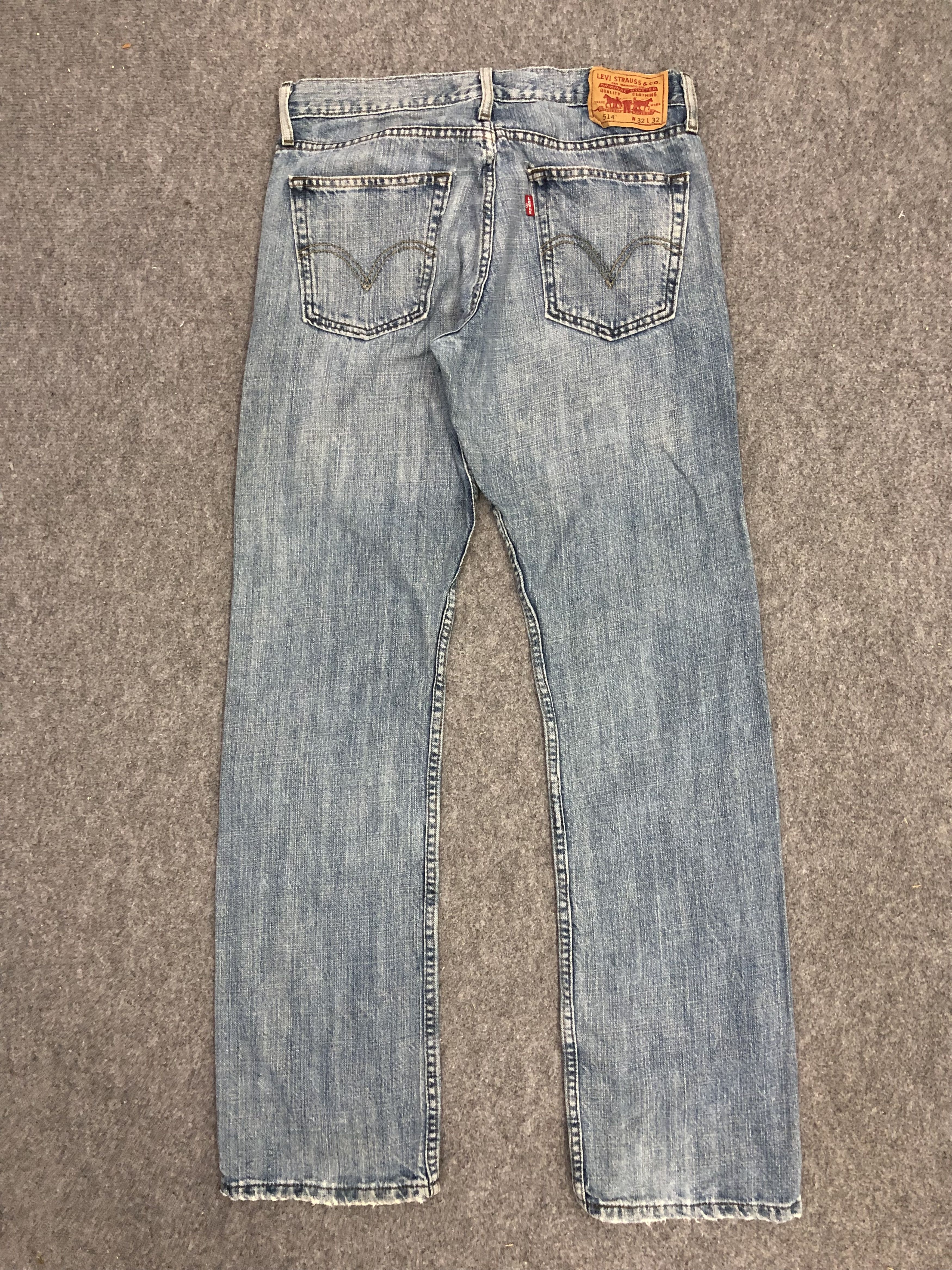 Levi's Vintage Levis 514 Denim DP1130 Size US 33 - 3 Thumbnail