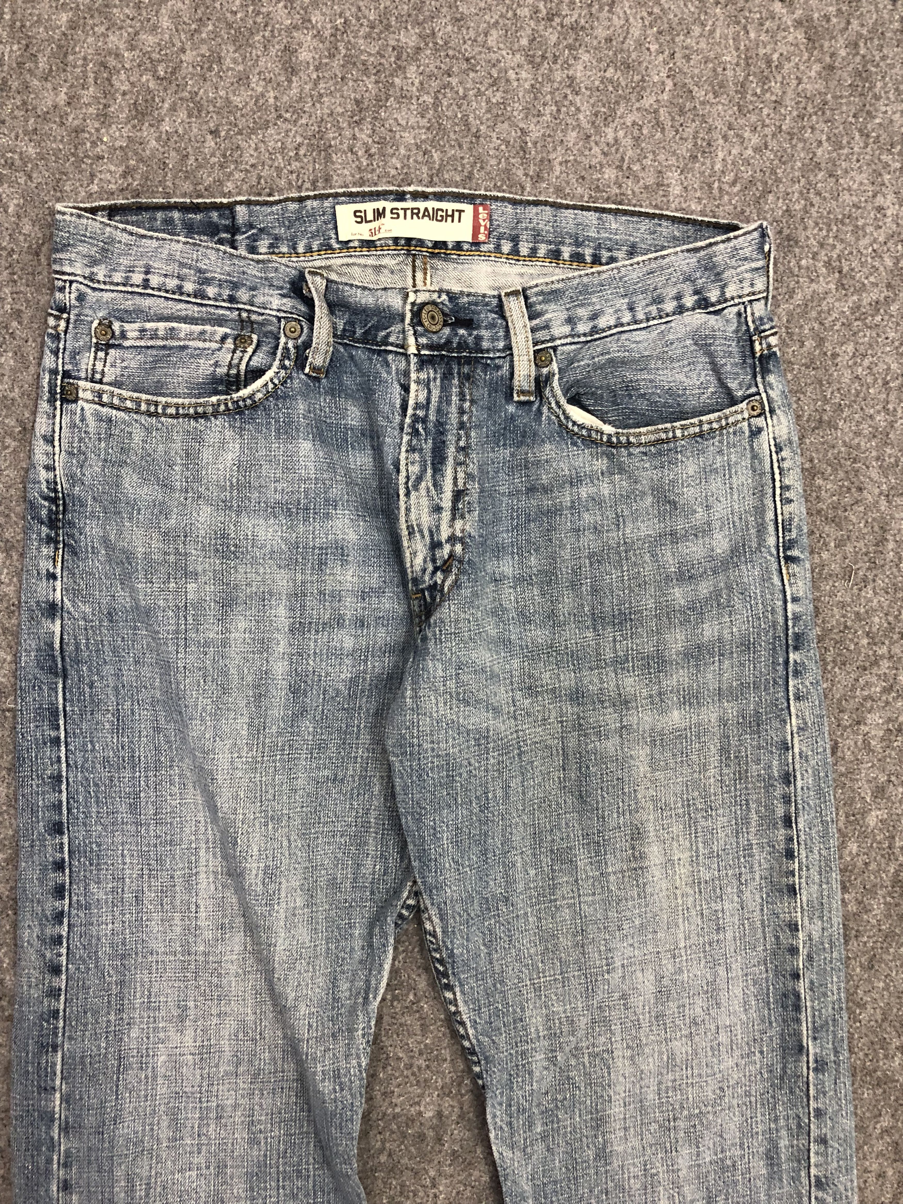 Levi's Vintage Levis 514 Denim DP1130 Size US 33 - 2 Thumbnail