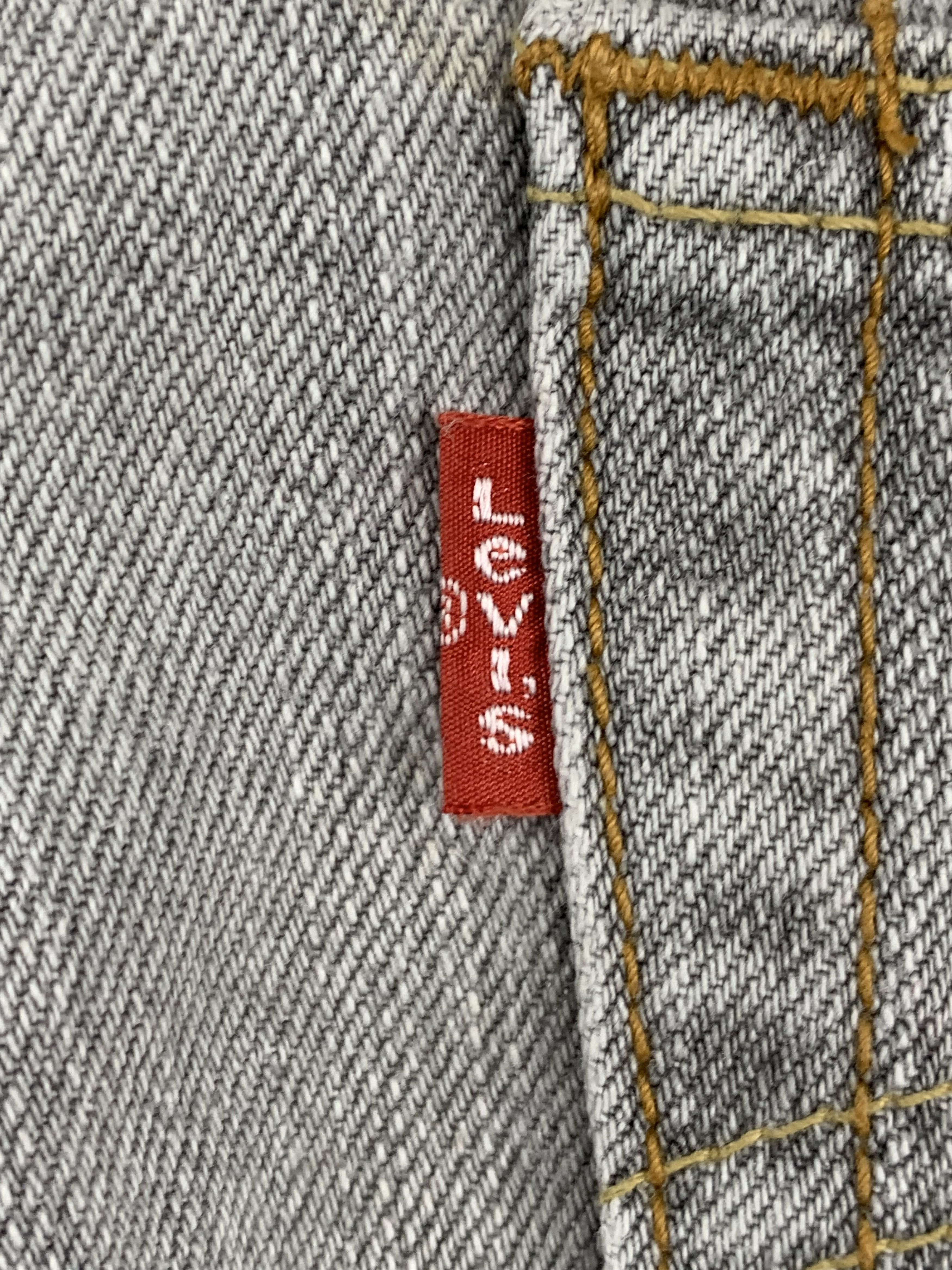 Levi's Vintage Levis 605 Faded Black Jeans DP1813 Size US 33 - 6 Thumbnail
