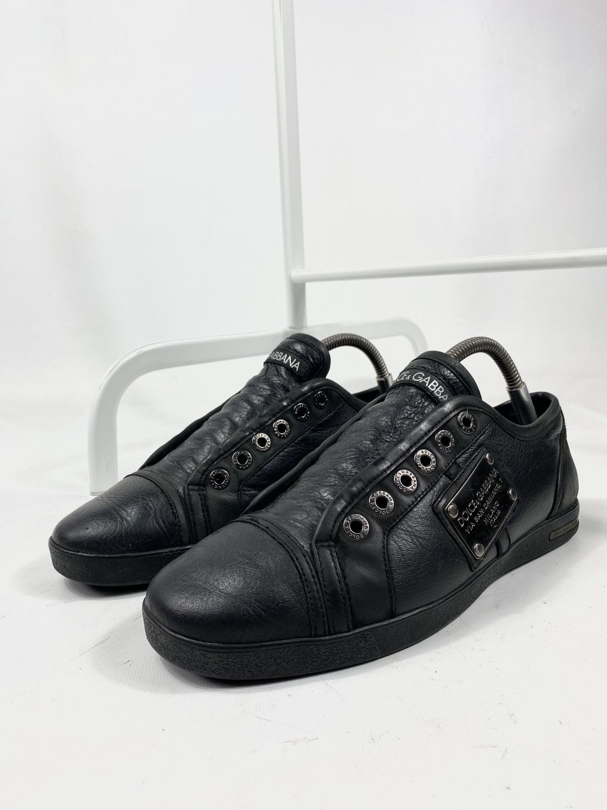 Dolce & Gabbana Dolce & Gabanna leather shoes 6.5 size CA0442 Size US 6.5 / EU 39-40 - 1 Thumbnail