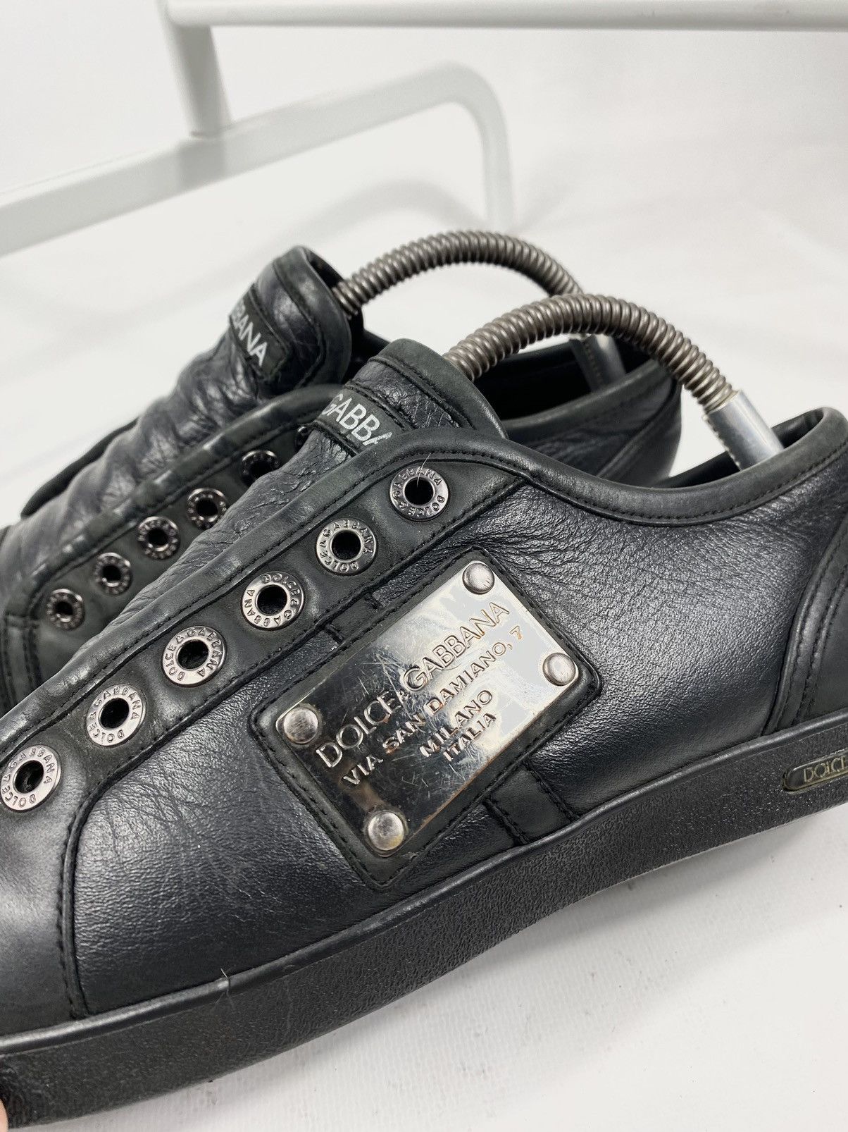 Dolce & Gabbana Dolce & Gabanna leather shoes 6.5 size CA0442 Size US 6.5 / EU 39-40 - 3 Thumbnail