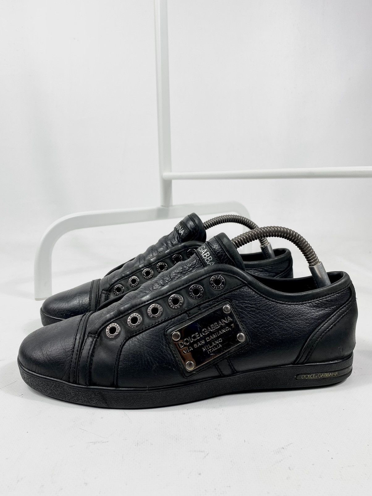 Dolce & Gabbana Dolce & Gabanna leather shoes 6.5 size CA0442 Size US 6.5 / EU 39-40 - 2 Thumbnail