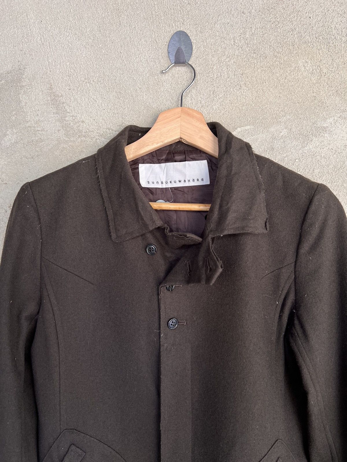 Issey Miyake Sunaokuwahara Issey Miyake Wool Jacket Size US S / EU 44-46 / 1 - 3 Thumbnail